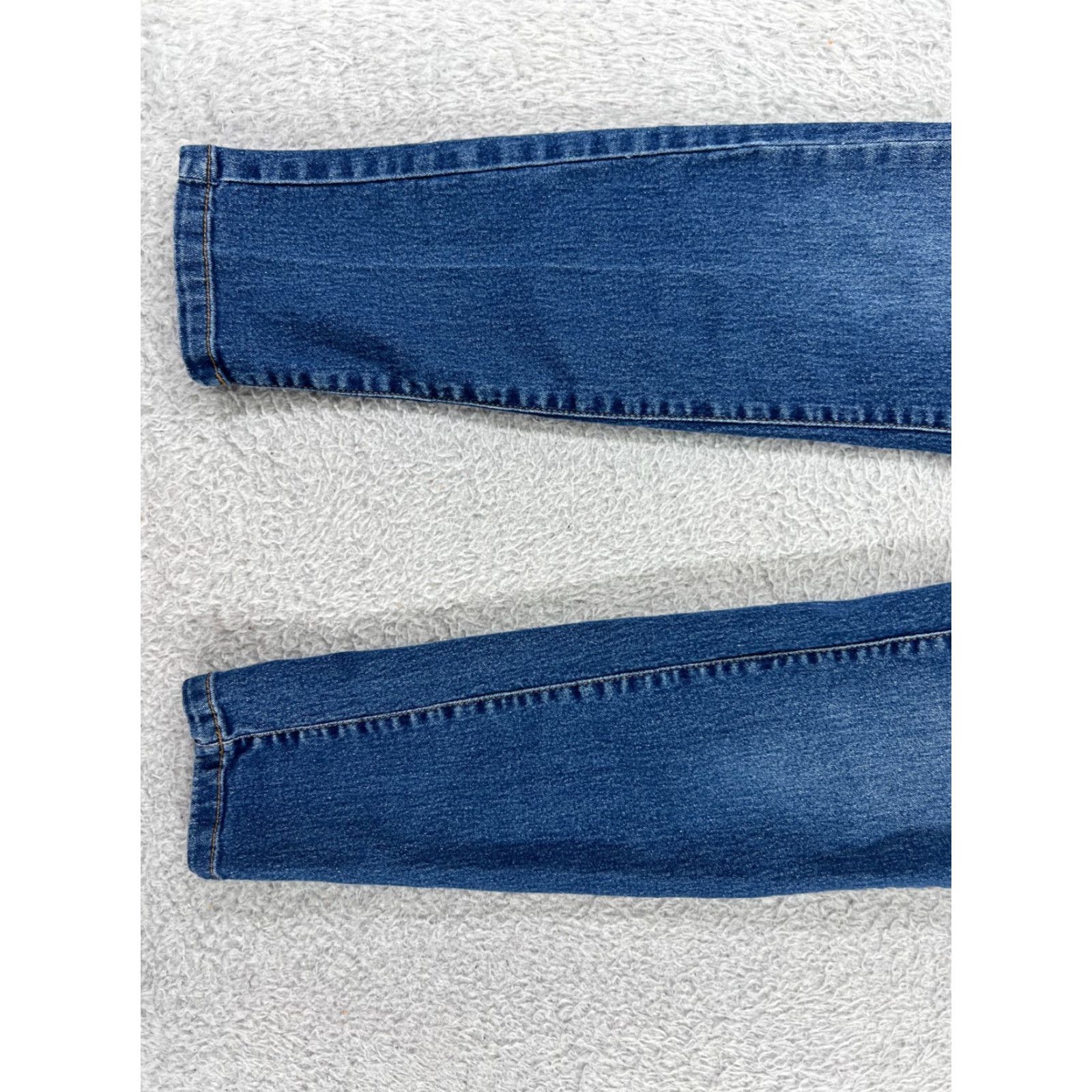 Route 66 Route 66 Jeans Womens 25 Blue Denim Skinny Tapered Cotton Blend Stretch Size 42" / US 20 - 2 Thumbnail