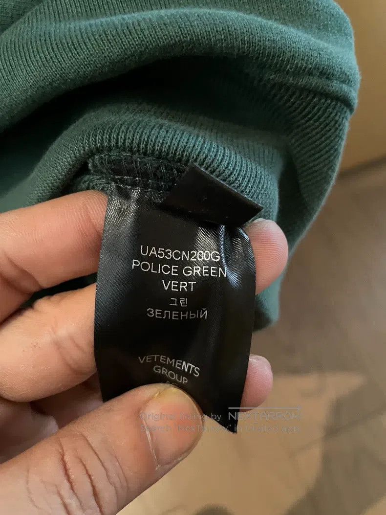 Vetements Vetements Police Officer Hoodie Size US XS / EU 42 / 0 - 5 Thumbnail