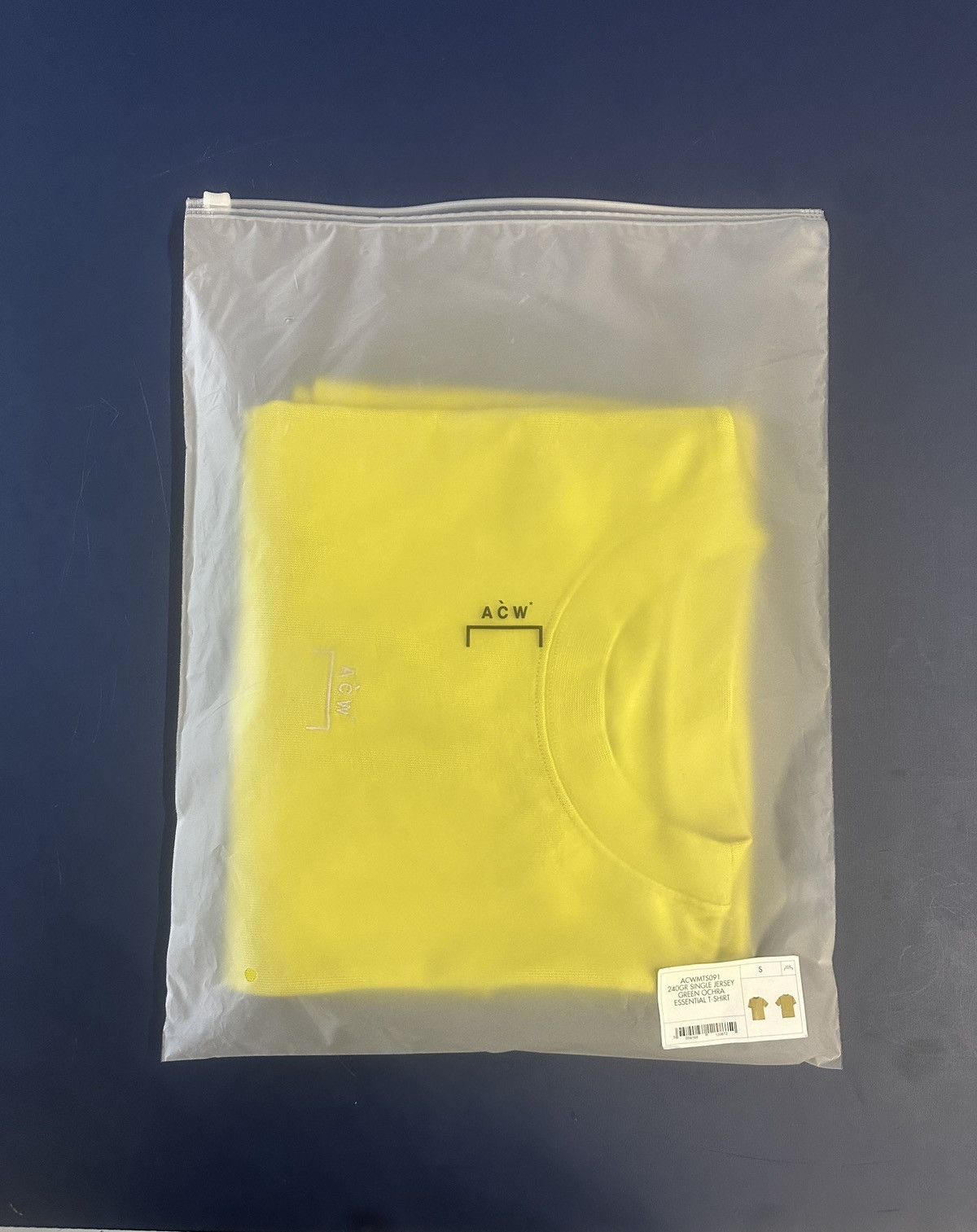A Cold Wall T-shirt Bright Yellow - Men’s Small