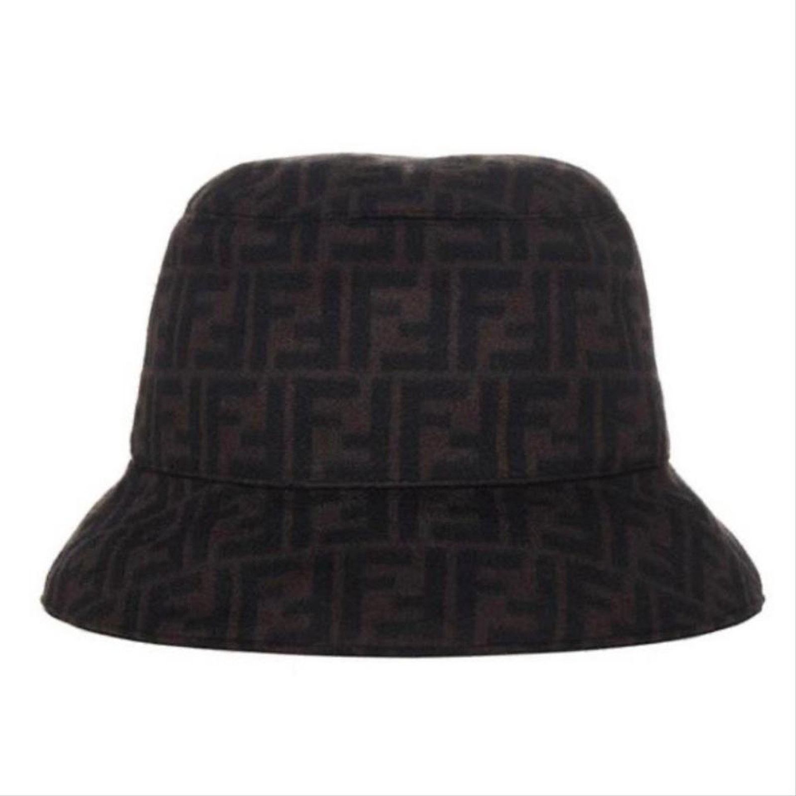 Fendi FF logo motif bucket hat Size ONE SIZE - 1 Thumbnail