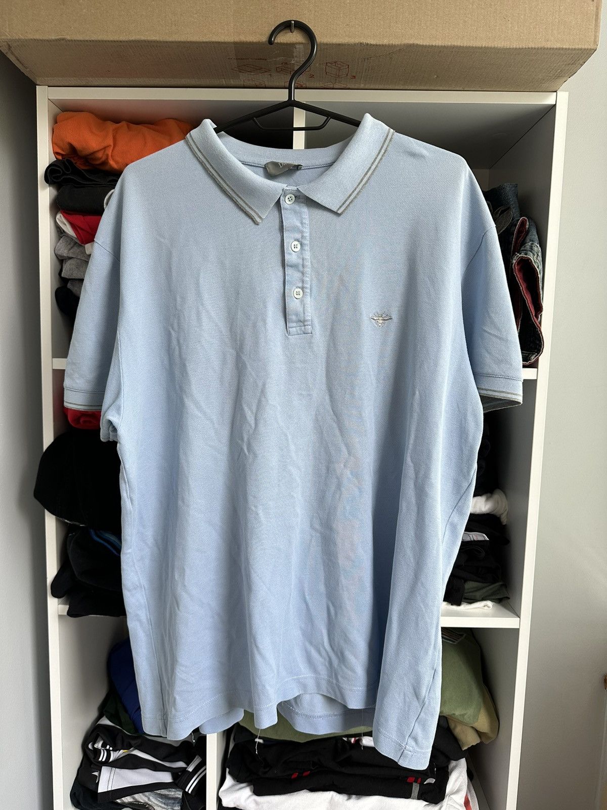Dior 🔥VINTAGE DIOR BEE LOGO POLO🔥 Size US XL / EU 56 / 4 - 1 Thumbnail