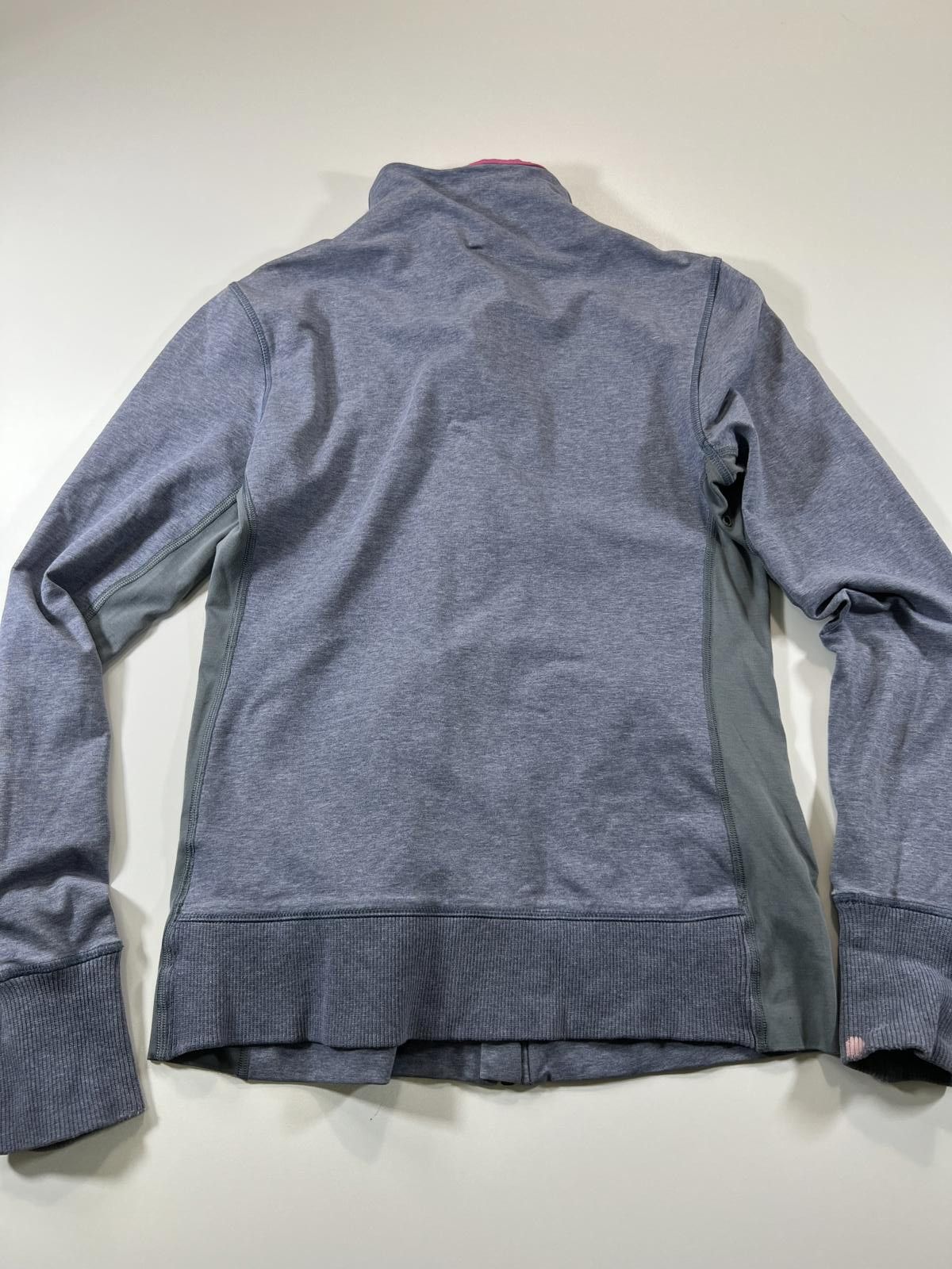 Nike Nike Dri-FIT Grey and Pink Full-Zip Jacket, M Size M / US 6-8 / IT 42-44 - 7 Thumbnail