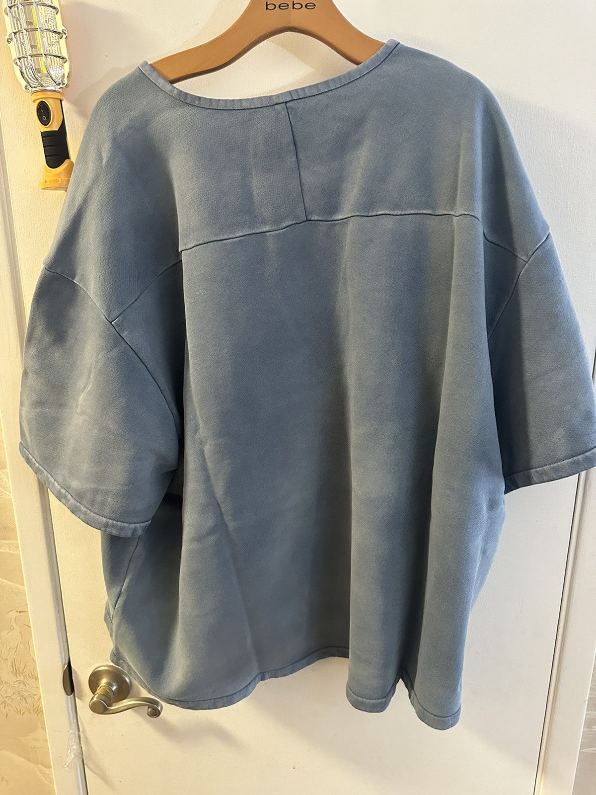 Gap × Kanye West Yeezy gap unreleased fleece back yoke t shirt blue large Size US L / EU 52-54 / 3 - 2 Thumbnail