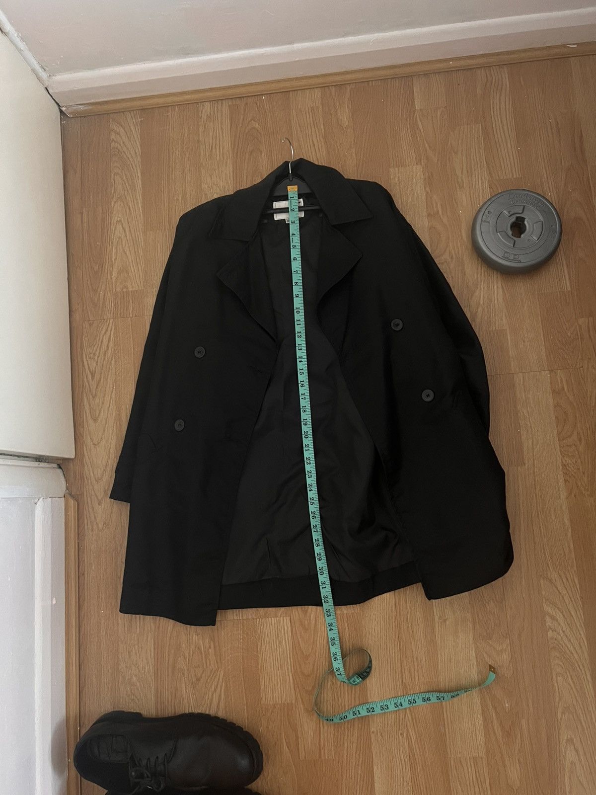 NEXT NEXT vintage Black Trench Coat Size S / US 4 / IT 40 - 6 Thumbnail