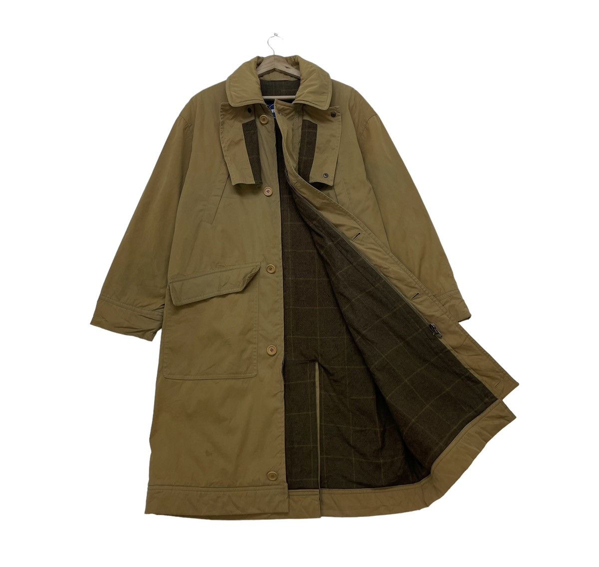 Designer Vintage Italian Designer Micheli Sportwear Overcoat Jacket Size US M / EU 48-50 / 2 - 1 Thumbnail