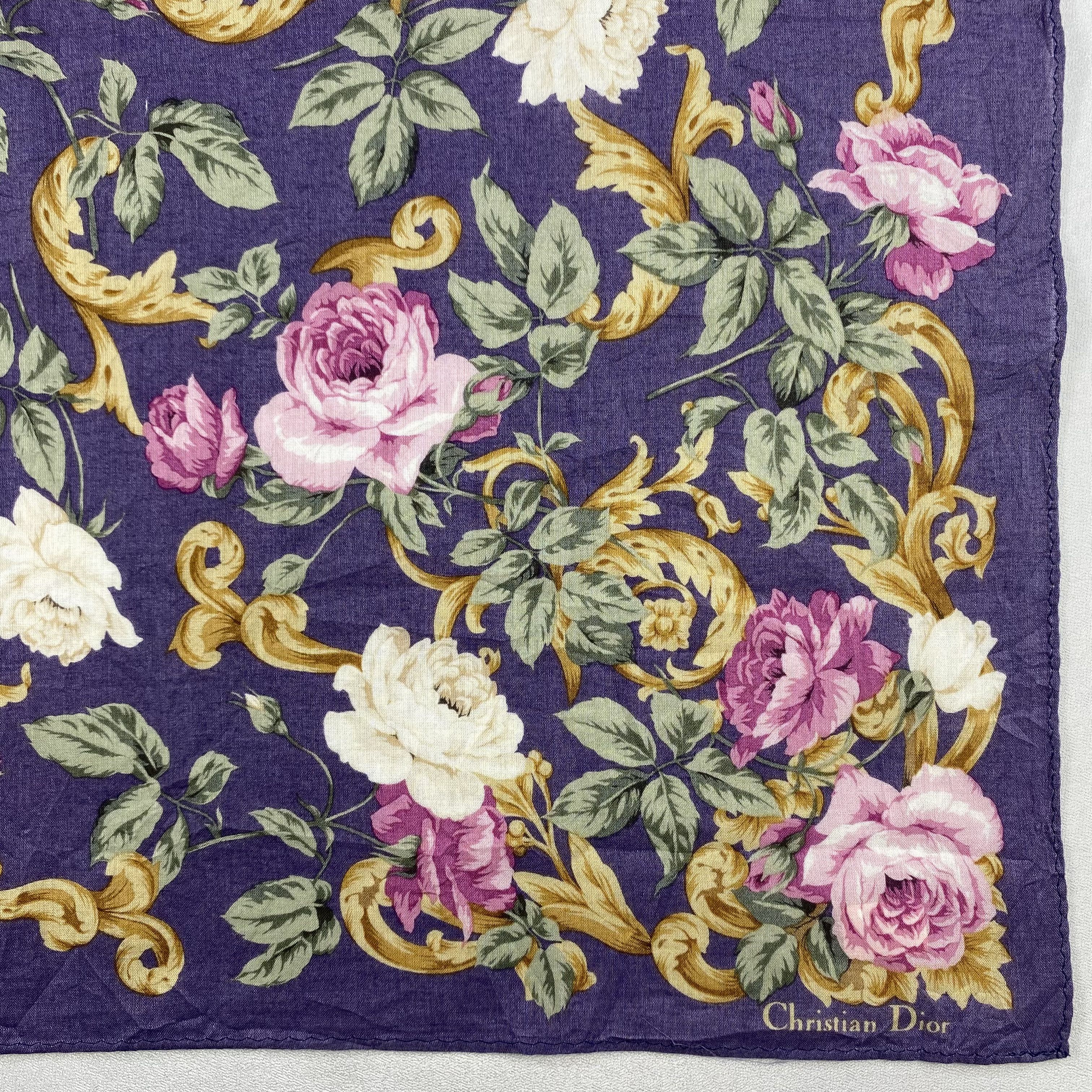 Vintage Christian Dior Monsieur Bandana/ Handkerchief / Neckerchief Size ONE SIZE - 3 Thumbnail