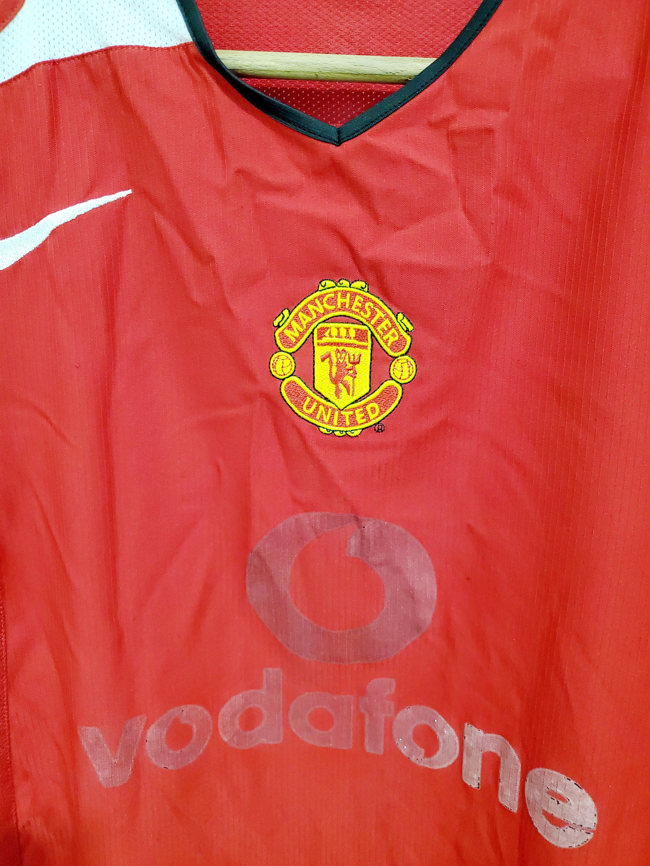 Nike MANCHESTER UNITED 2004 2005 HOME SOCCER JERSEY Size M Size US M / EU 48-50 / 2 - 2 Thumbnail