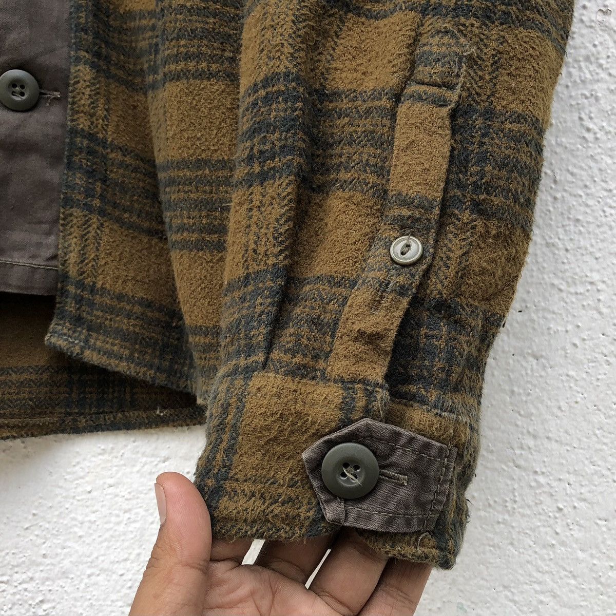 Avirex AVIREX 6185085 Cotton Flannel Military Utility Shirt Size US L / EU 52-54 / 3 - 12 Thumbnail
