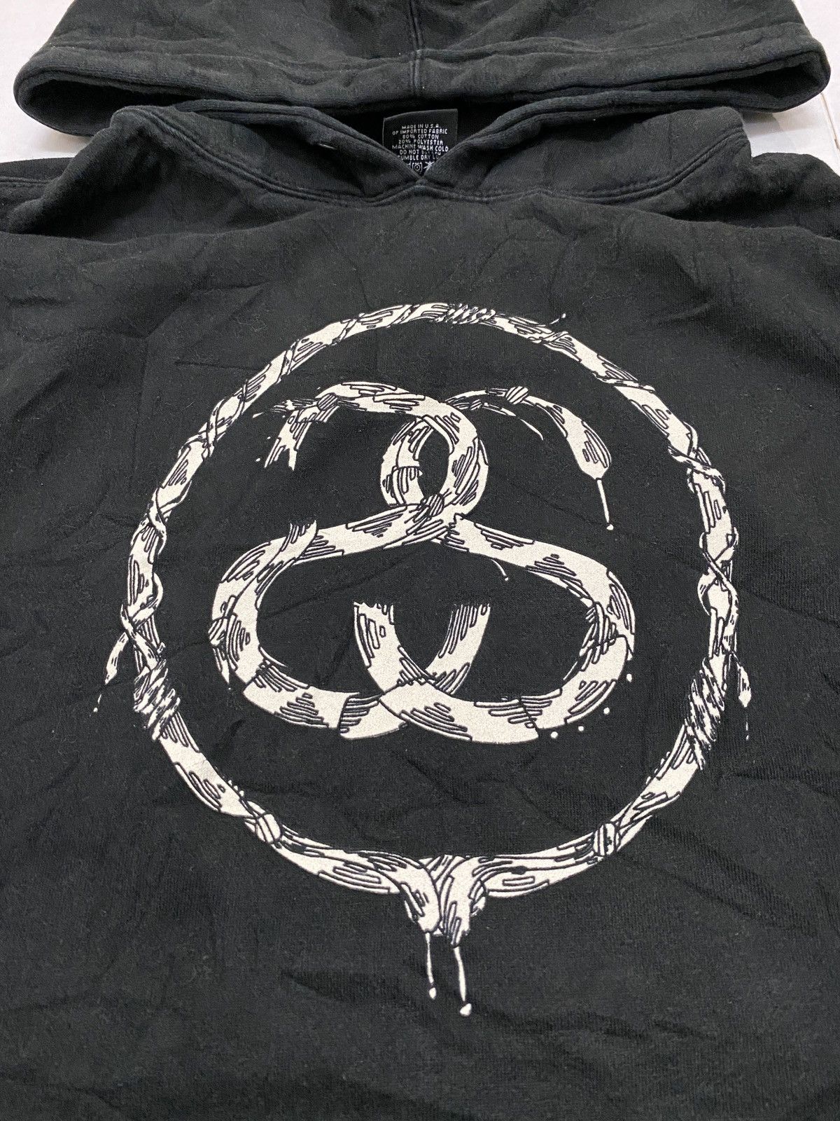 Other Stussy SS Black Hoodie Size US M / EU 48-50 / 2 - 4 Thumbnail