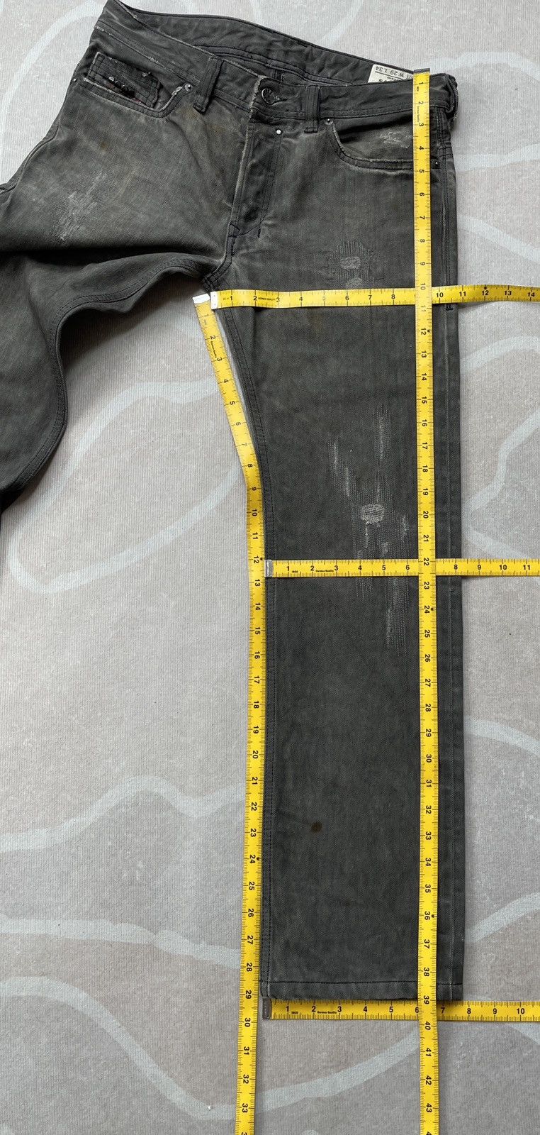 Diesel DIESEL SAFADO DISTRESSED JEAN Size US 32 / EU 48 - 22 Thumbnail