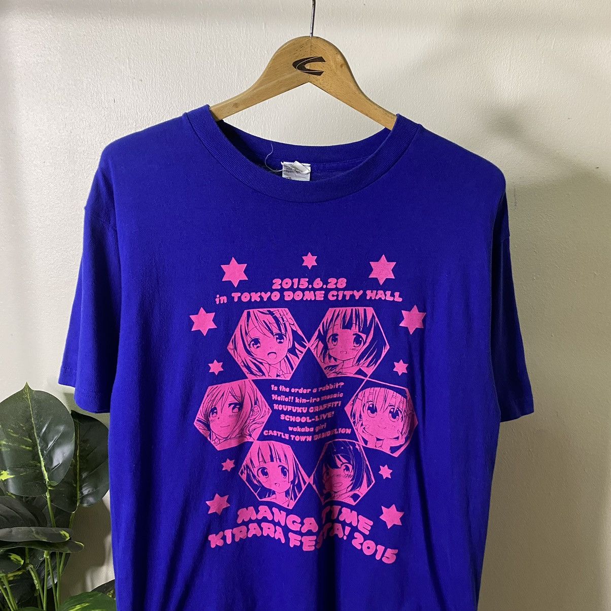 Anime × Japanese Brand × Vintage Y2K Manga Time Kirara Japanese Manga Magazine Anime Tee Size US L / EU 52-54 / 3 - 2 Thumbnail