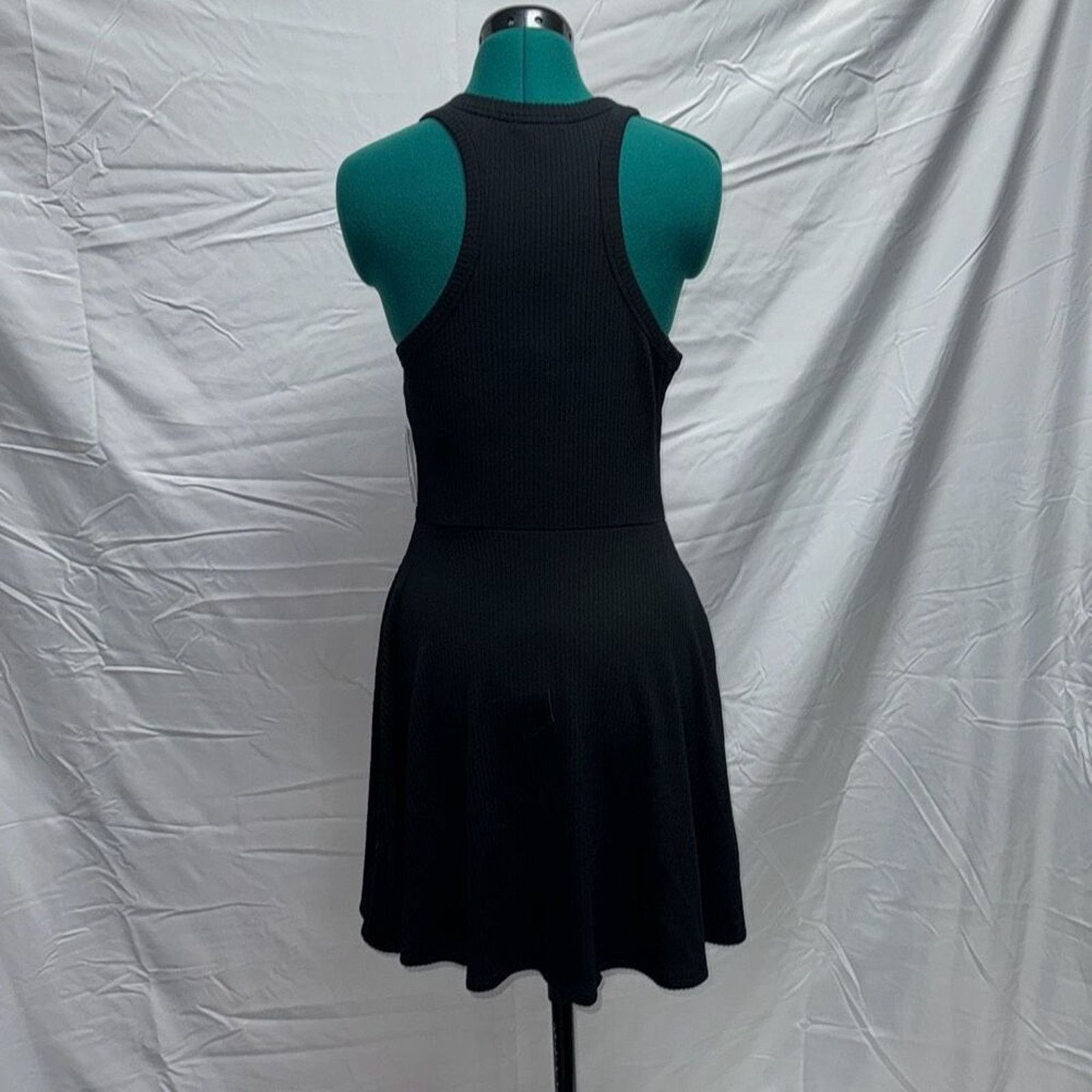 BP. BP Black Ribbed Sleeveless Dress | Sz M, NWT Size M / US 6-8 / IT 42-44 - 6 Thumbnail