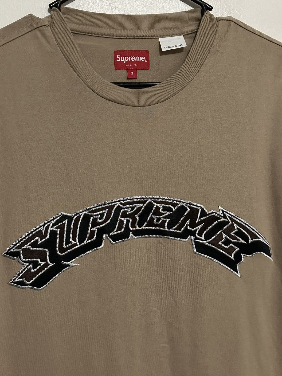 Supreme Supreme Appliqué Arc S/S Top Tee Size US S / EU 44-46 / 1 - 2 Thumbnail