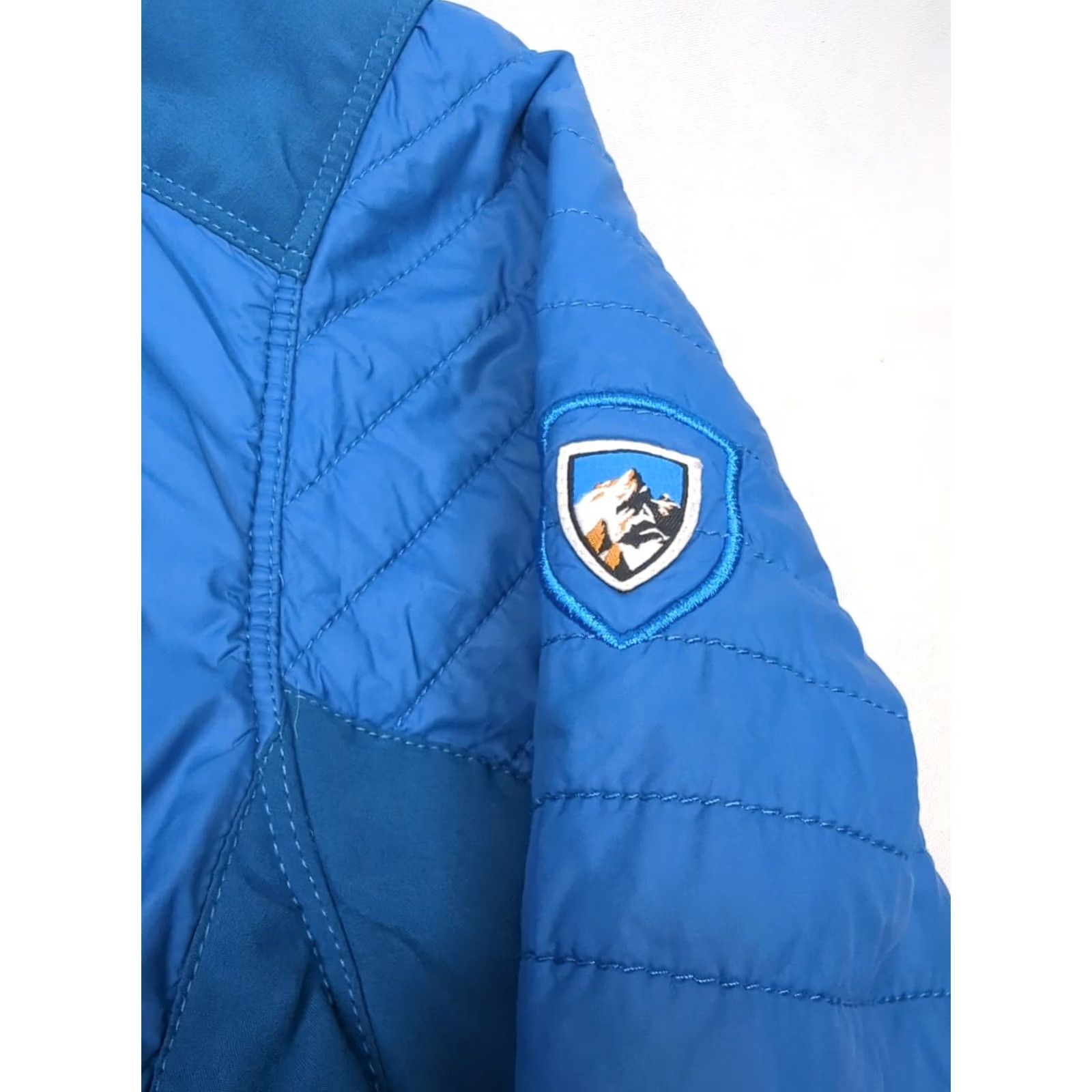 Vintage Kuhl Projekt Firefly Ultralight Primaloft Quilted Puffer Jacket Blue Mens Small Size US S / EU 44-46 / 1 - 5 Thumbnail
