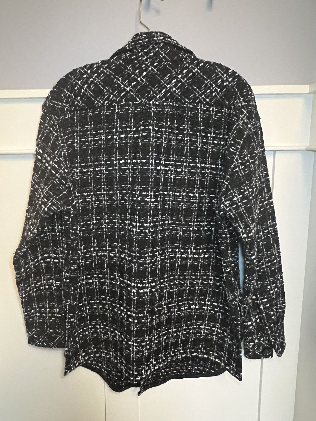 Vintage Vintage Charlie Luciano tweed button up longdleeve Size XL / US 12-14 / IT 48-50 - 2 Thumbnail