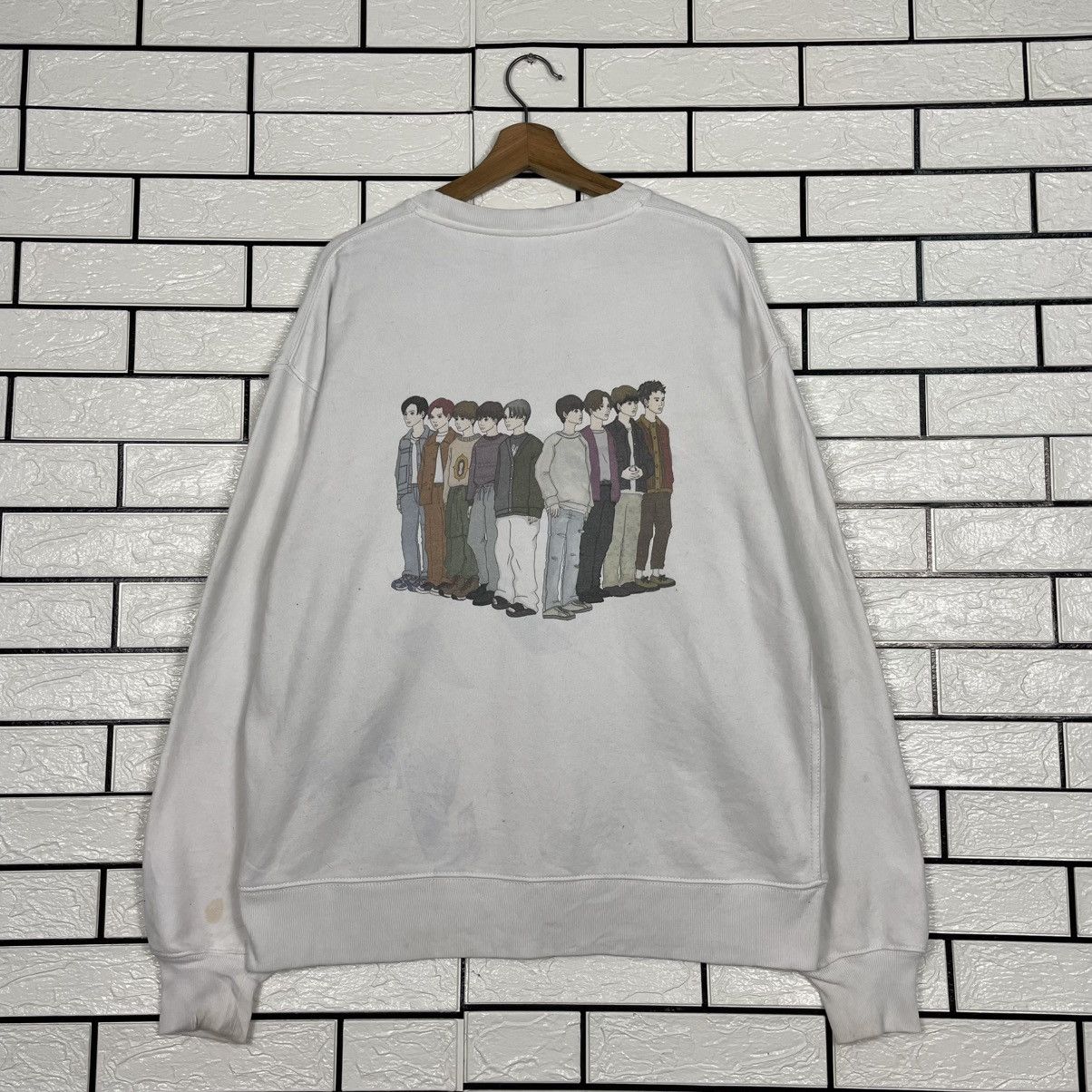 Japanese Brand Bltr x Dishii Big Print Sweatshirt Size US L / EU 52-54 / 3 - 1 Thumbnail