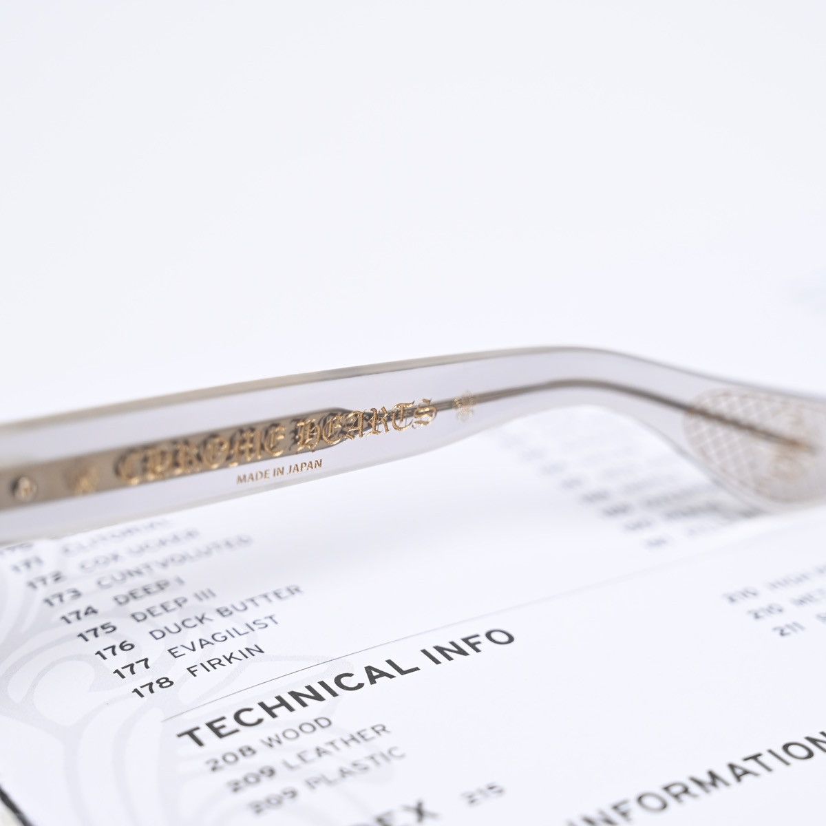 Chrome Hearts CHROME HEARTS CUNTVOLUTED GLASSES Size ONE SIZE - 5 Thumbnail