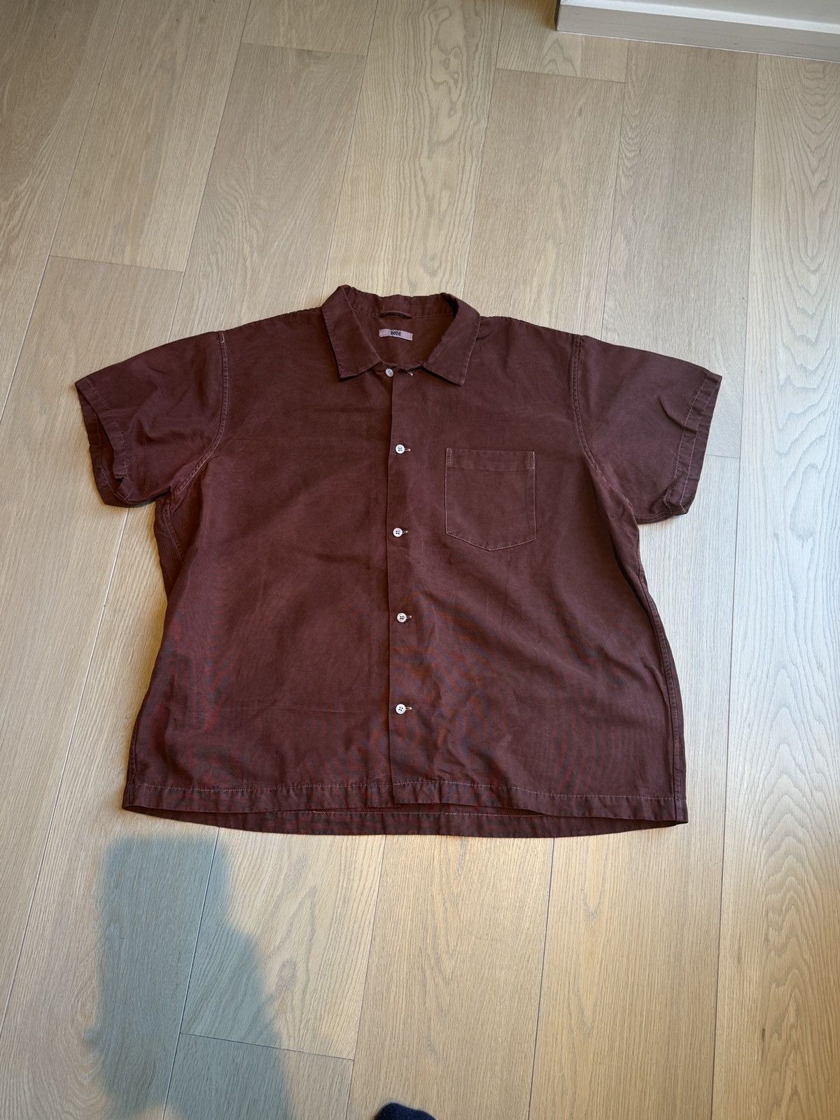 Bode Bode Sill Cotton Blend button up Size US XL / EU 56 / 4 - 1 Thumbnail