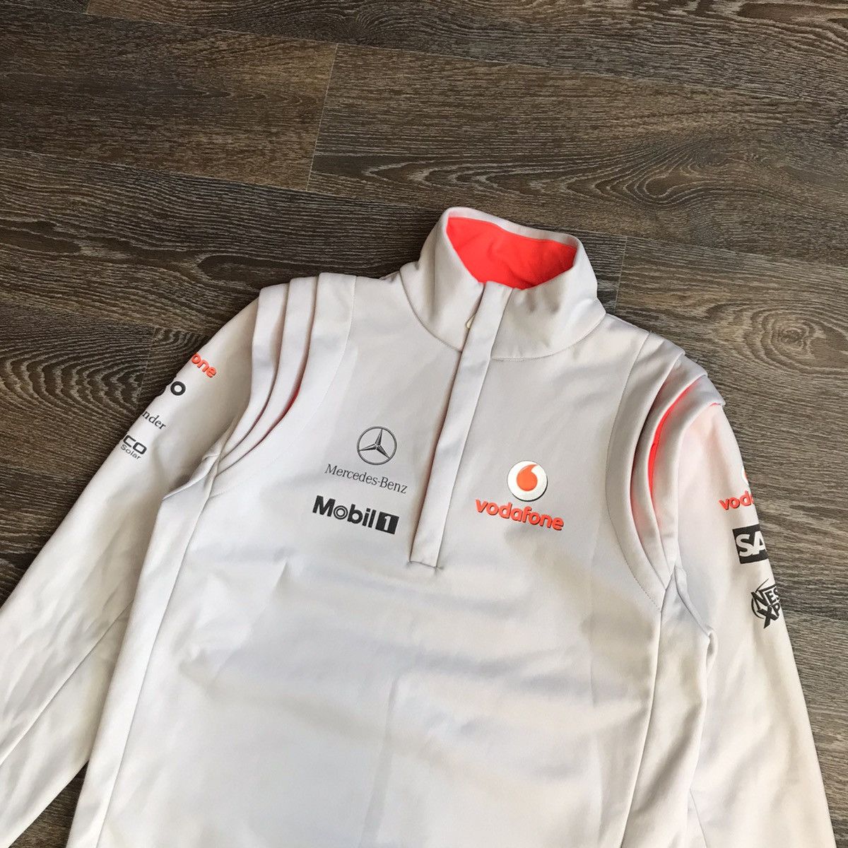 Mercedes-Benz Vodafone Mclaren Mercedes Benz vintage jacket size M Size US M / EU 48-50 / 2 - 4 Thumbnail