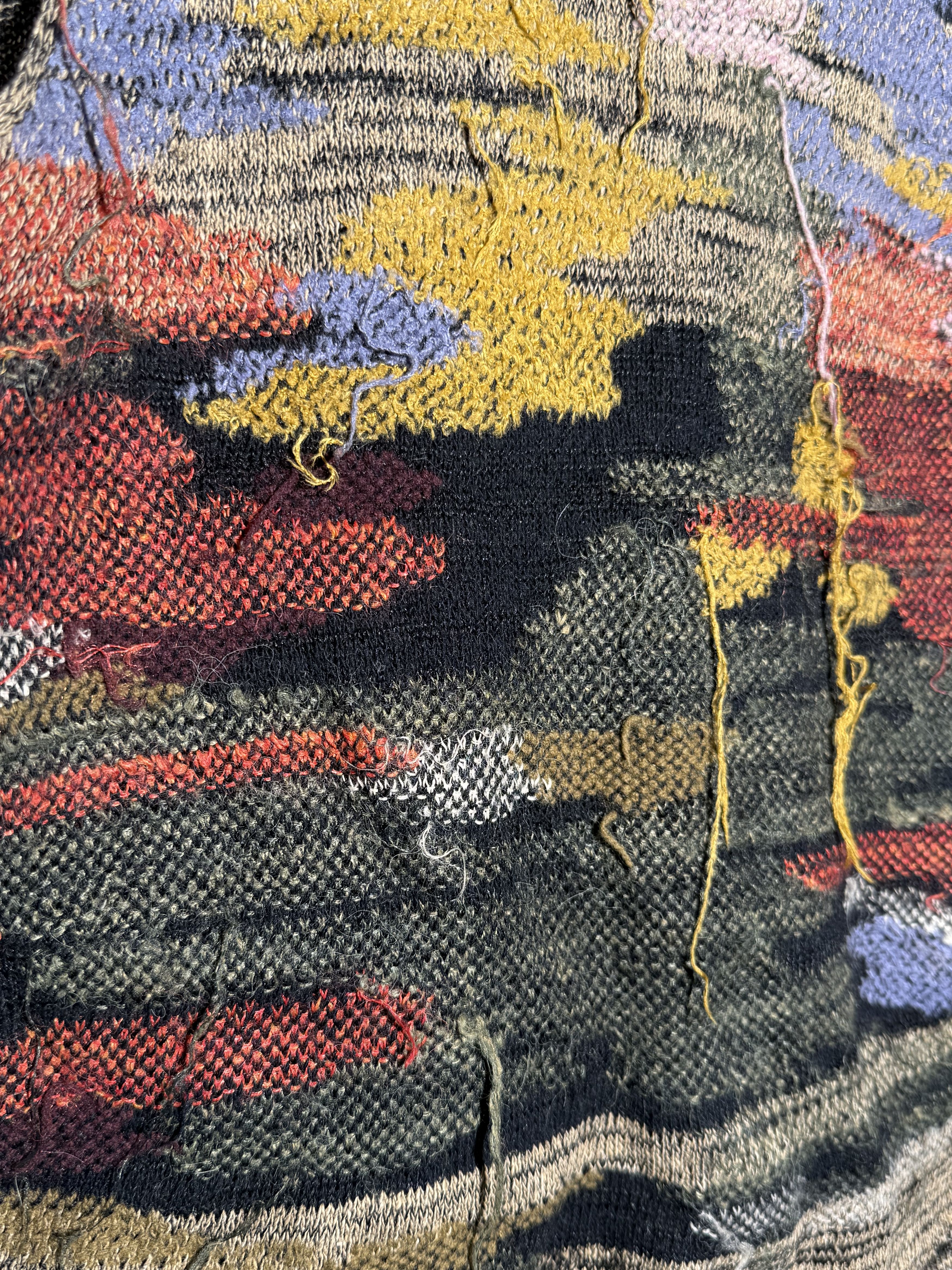 Dries Van Noten Dries Van Noten SS17 Sleeveless Hand Knit Sweater Size US S / EU 44-46 / 1 - 2 Thumbnail