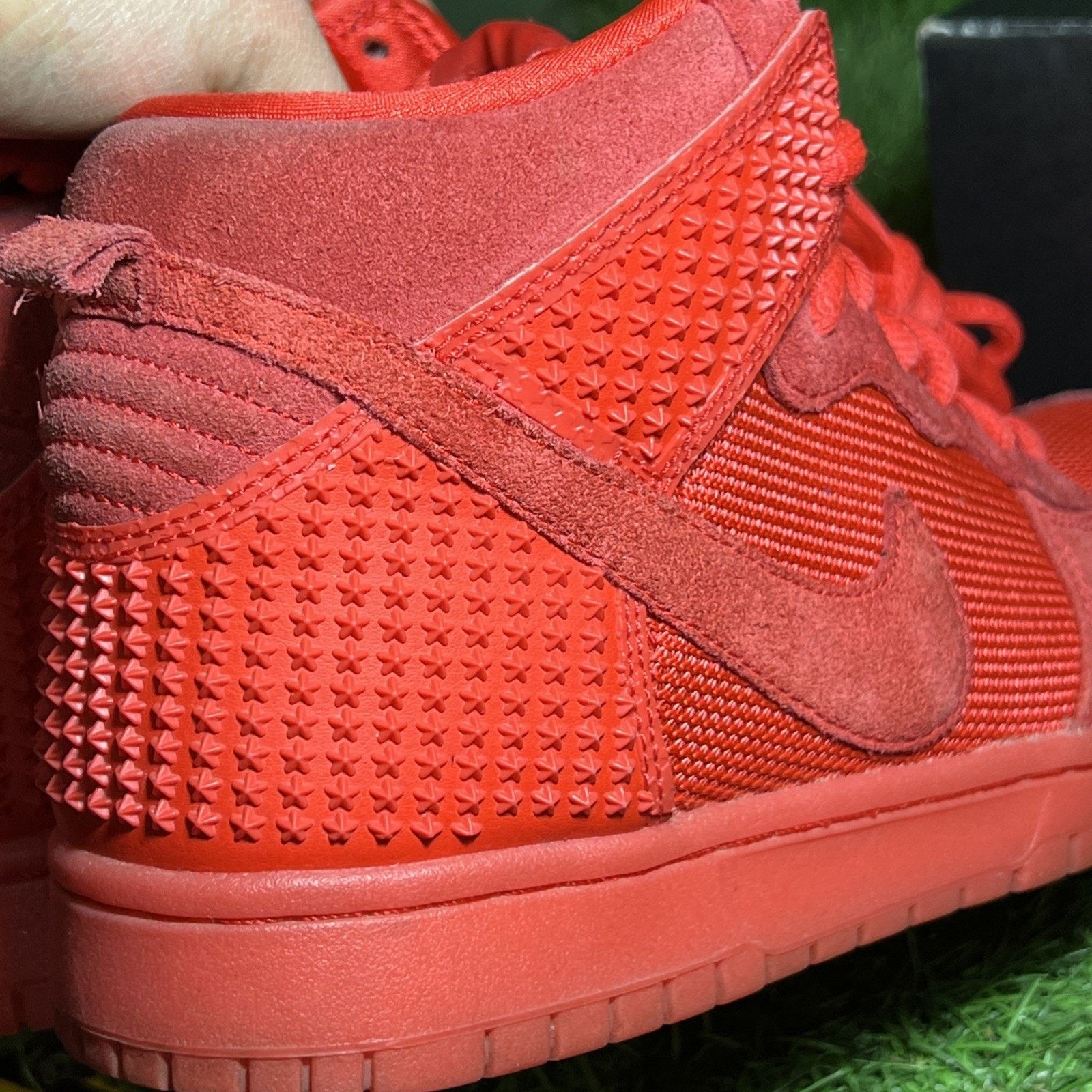 Nike Size 8 - Nike Dunk CMFT Premium High Red October Size US 8 / EU 41 - 7 Thumbnail