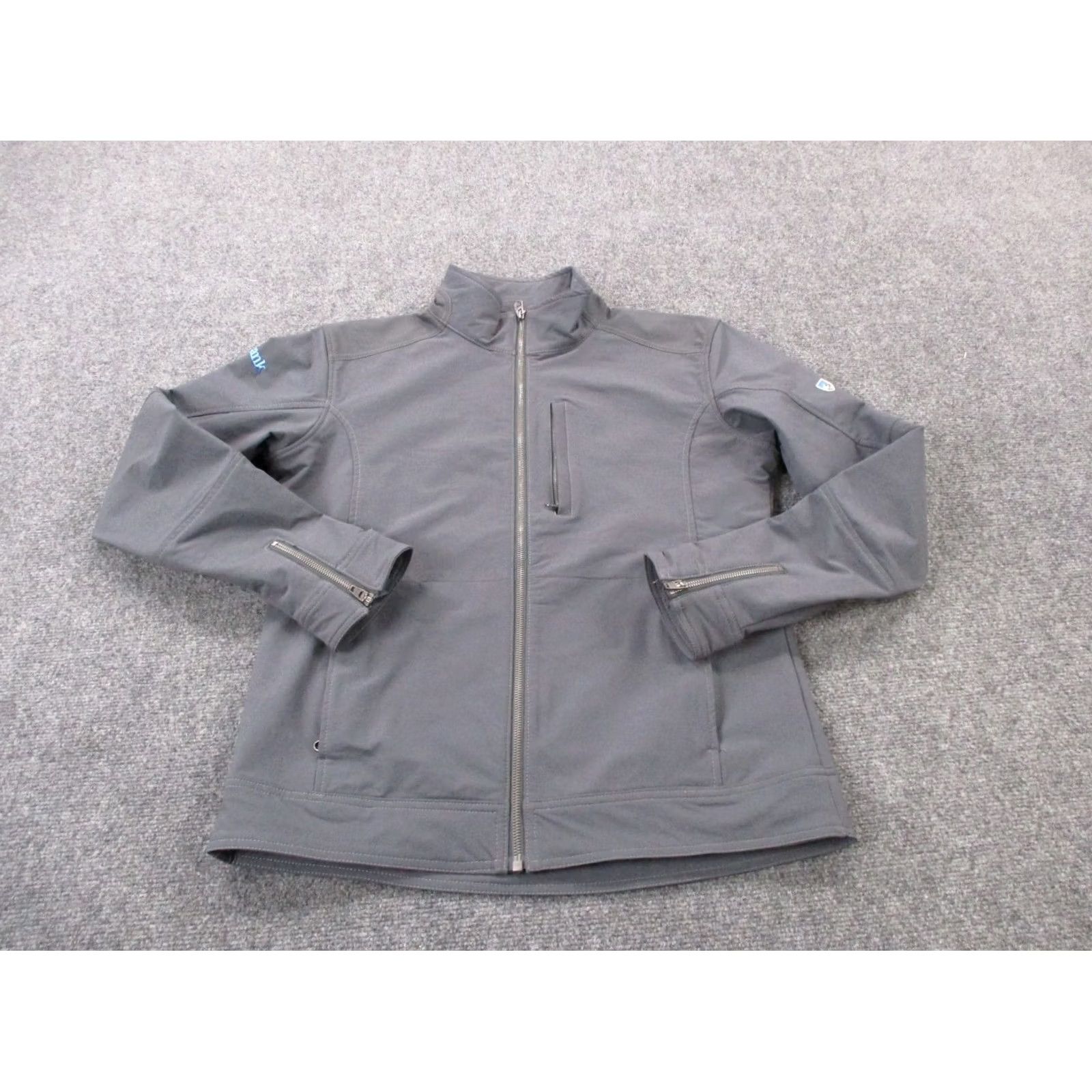 Vintage Kuhl Jacket Mens M Gray Nylon Softshell Hiking Windbreaker Full Zip Outdoor Coat Size US M / EU 48-50 / 2 - 2 Thumbnail