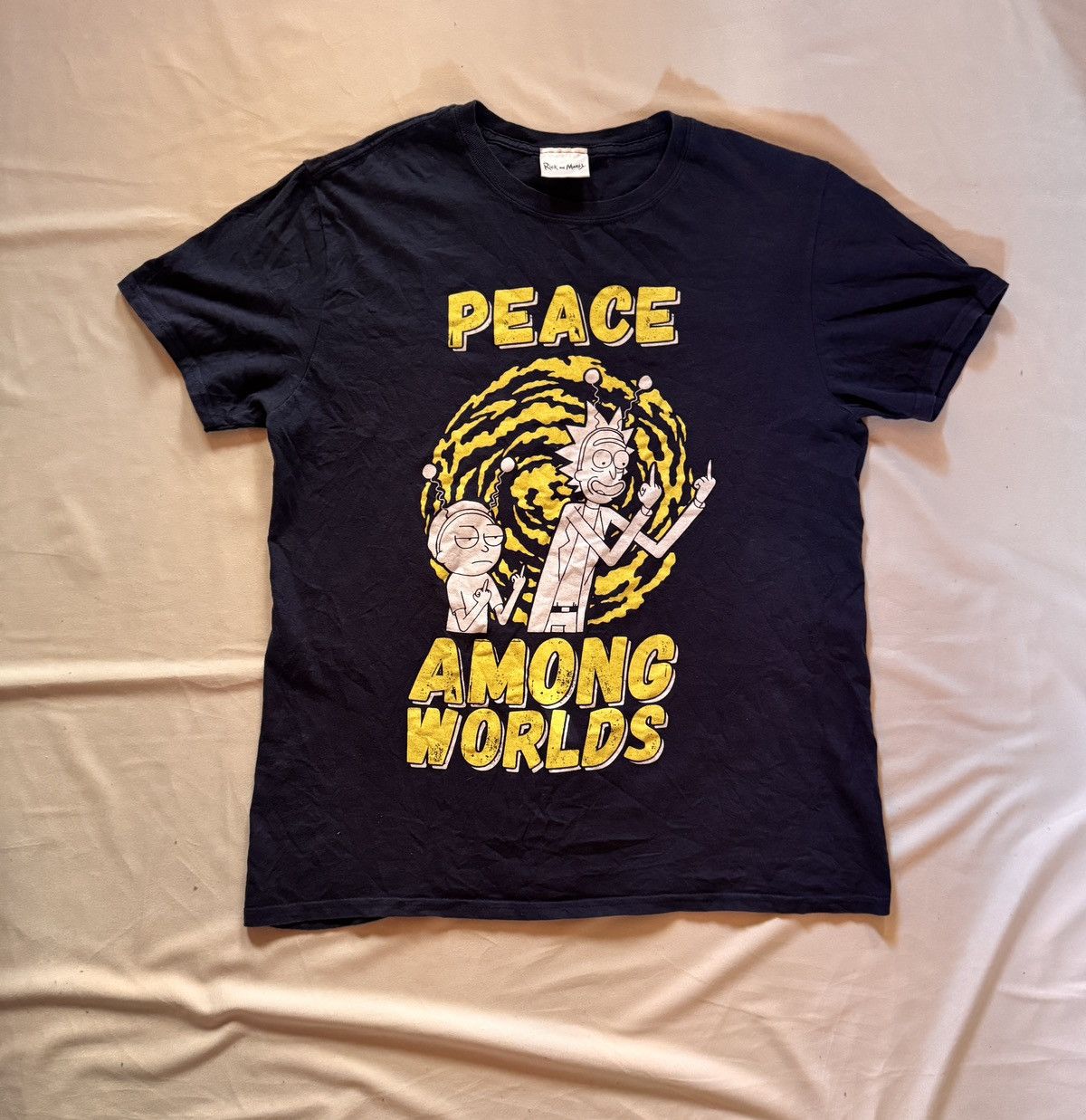 Cartoon Network × Vintage Cartoon Network Rick and Morty Peace Among Worlds T-shirt Size US M / EU 48-50 / 2 - 2 Thumbnail