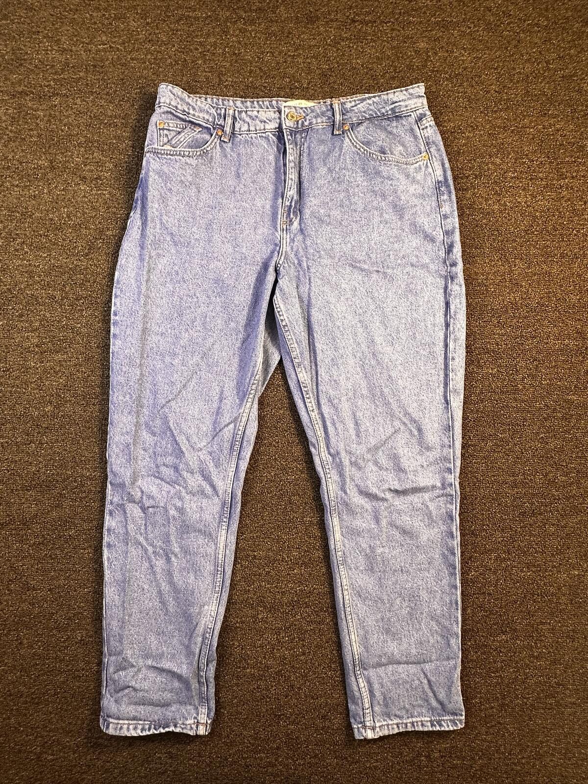 Primark Denim Co. Sz 16 Light Wash High-Waisted Mom Jeans Size 29" - 1 Thumbnail