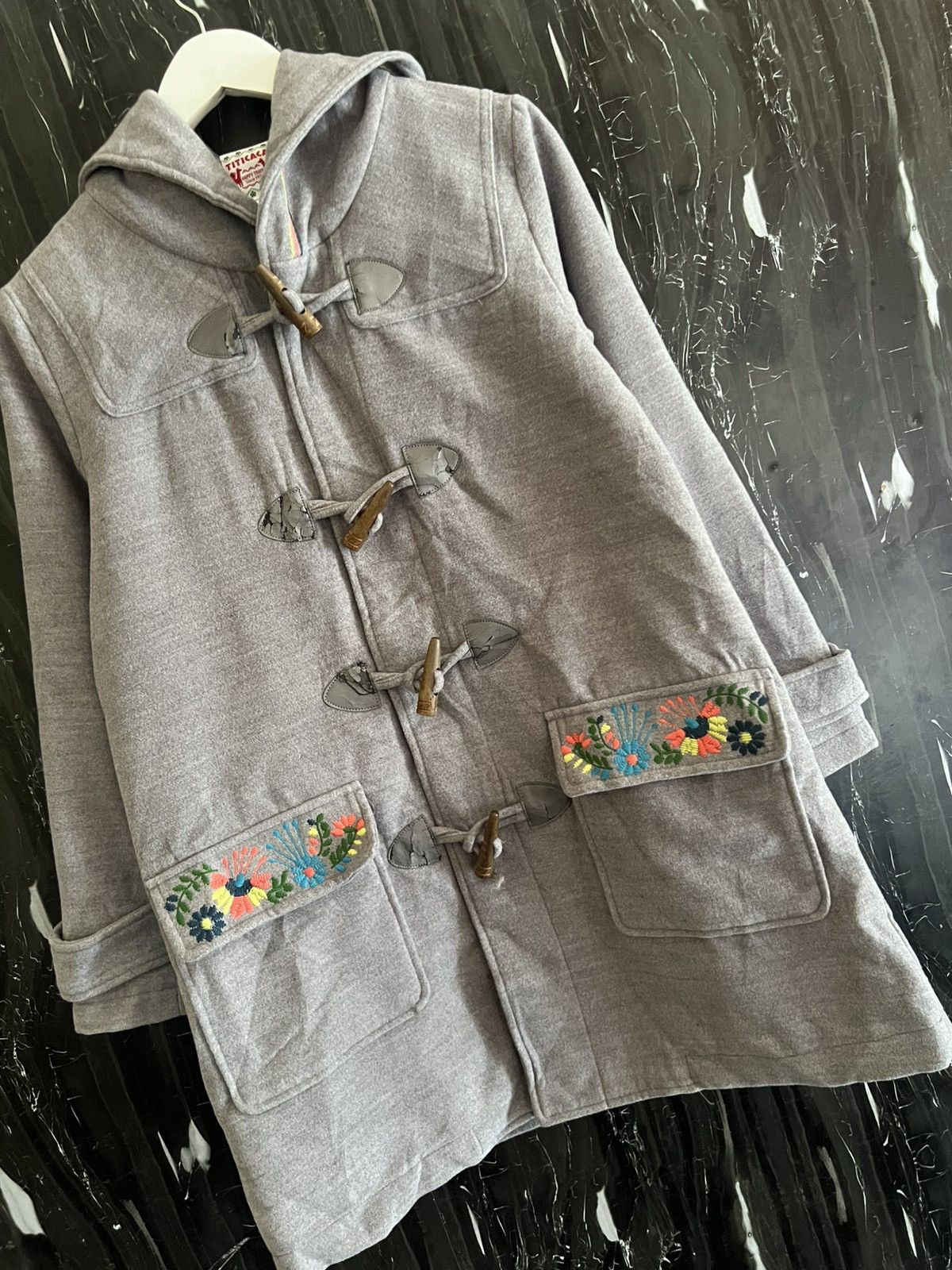 Japanese Brand Titicaca Long Ethnic Jacket – Japan Boho Tribal Streetwear Size US M / EU 48-50 / 2 - 4 Thumbnail