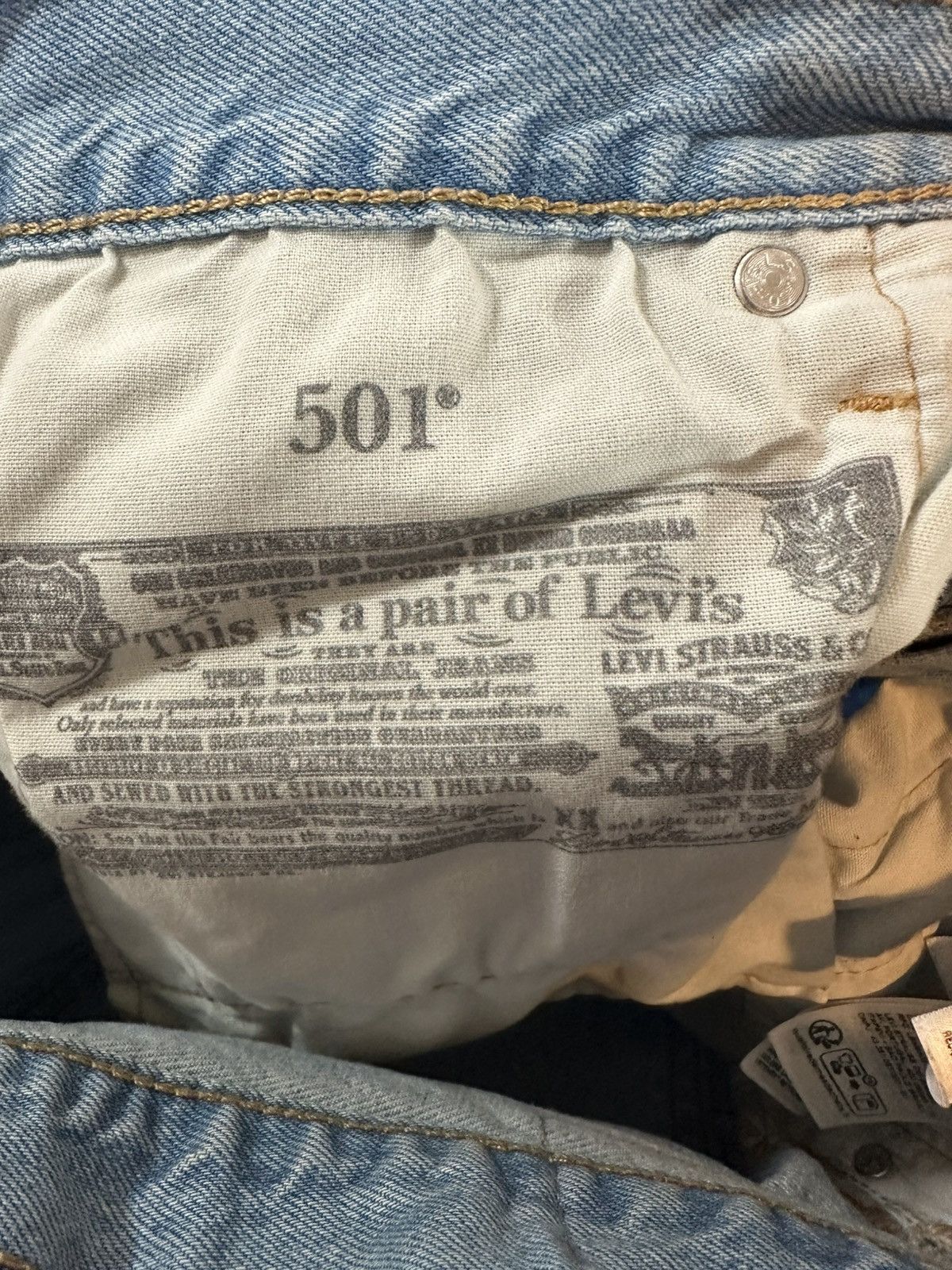 Levi's Levi's 501 Original Chaps jeans Size US 32 / EU 48 - 9 Thumbnail