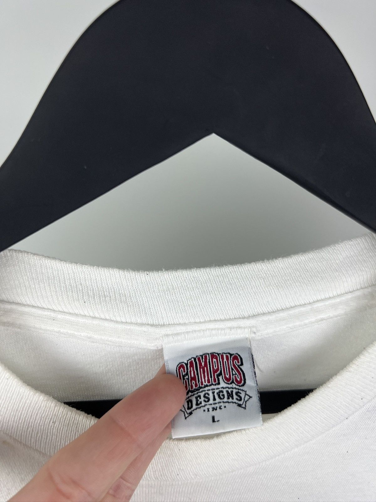 Vintage Vintage UNLV Rebels 90s Single Stitch T Shirt Made In USA Size US L / EU 52-54 / 3 - 5 Thumbnail