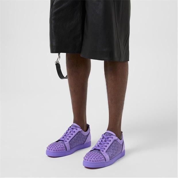 Christian Louboutin Louis Junior Techno Spike Sneakers Size US 11 / EU 44 - 2 Thumbnail