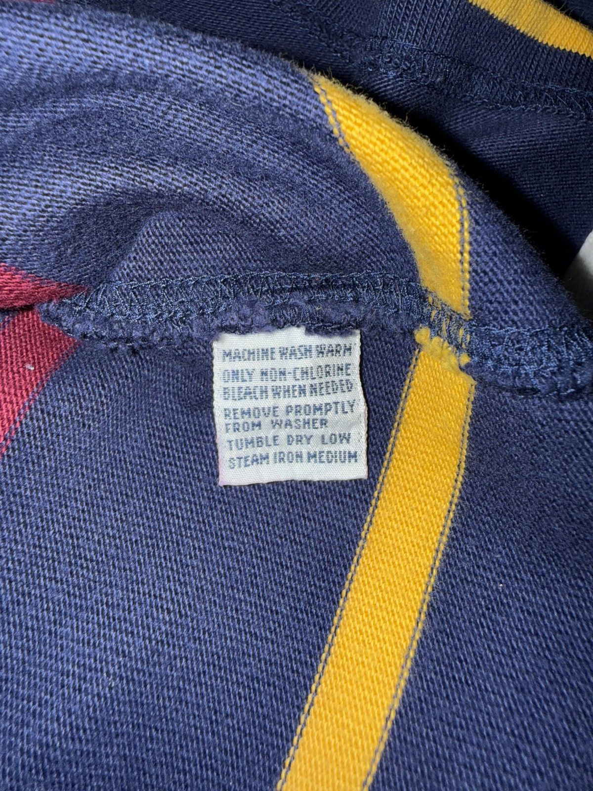 Polo Ralph Lauren Polo Ralph Lauren Striped Lion Crest Rugby XXL Size US XXL / EU 58 / 5 - 6 Thumbnail