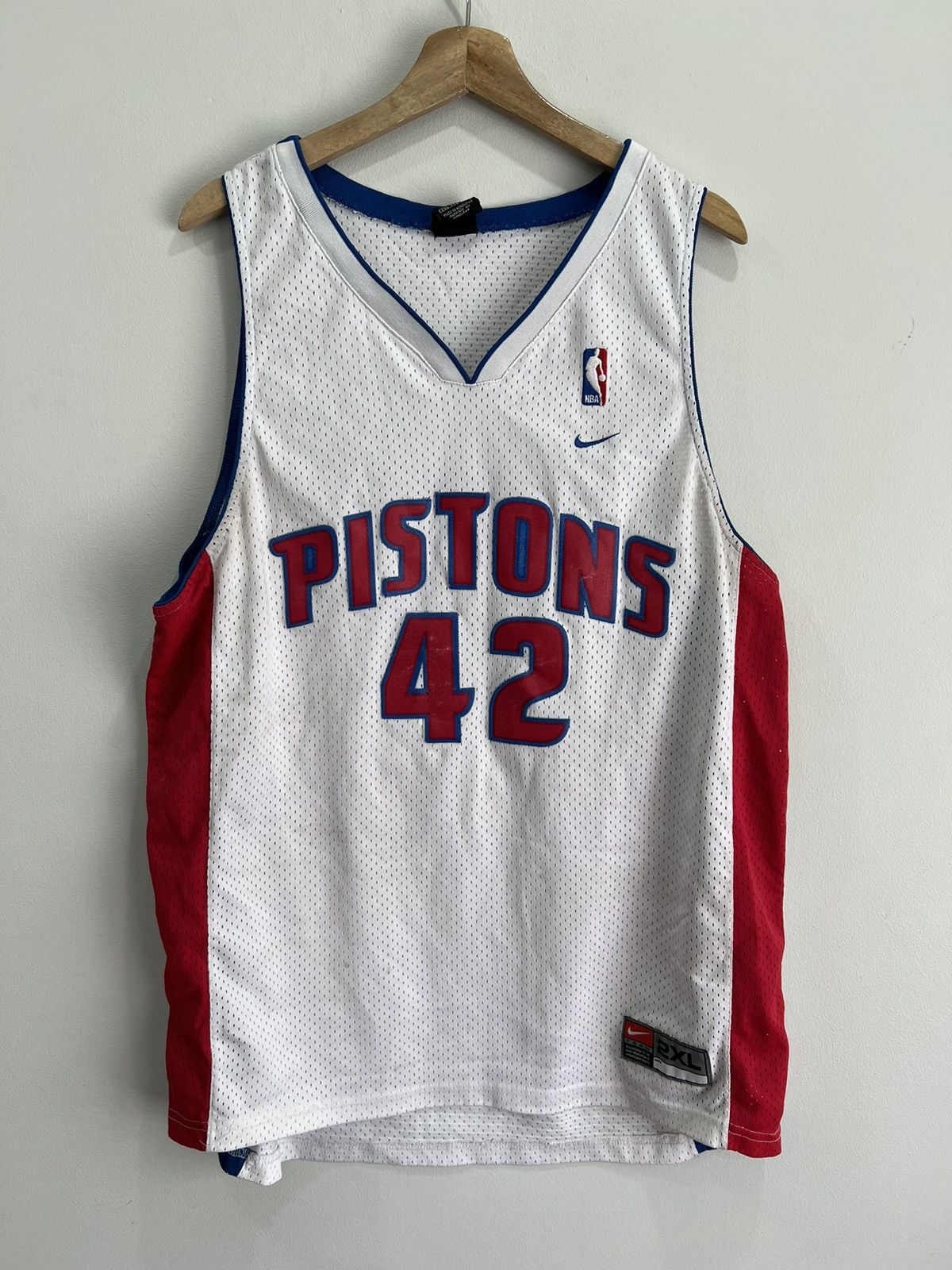 Nike Detroit Pistons Stackhouse Nba Jersey xxl Size US XXL / EU 58 / 5 - 1 Thumbnail