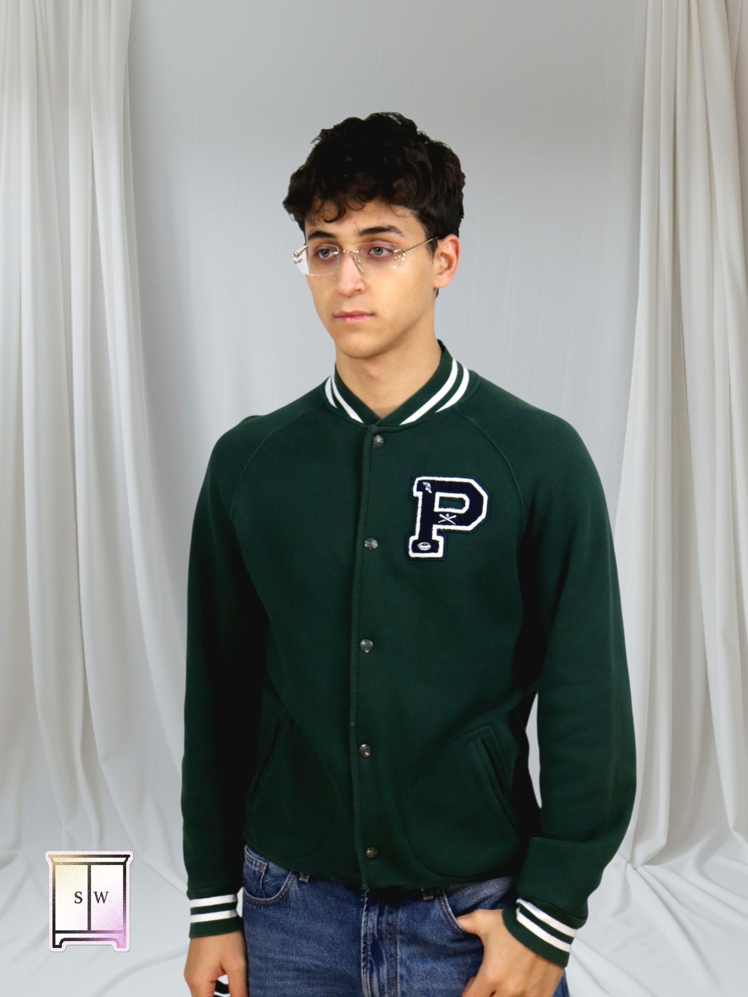 Polo Ralph Lauren Polo Ralph Lauren Fleece Letterman Baseball Jacket Size US M / EU 48-50 / 2 - 1 Thumbnail