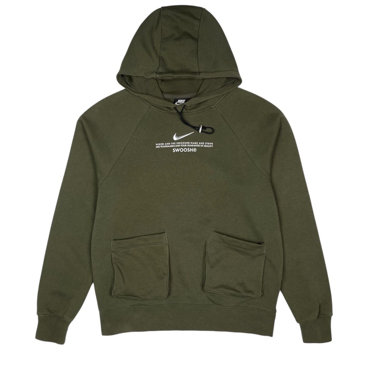 Nike Nike W SW Swoosh French Terry Hoodie Size XS / US 0-2 / IT 36-38 - 2 Thumbnail