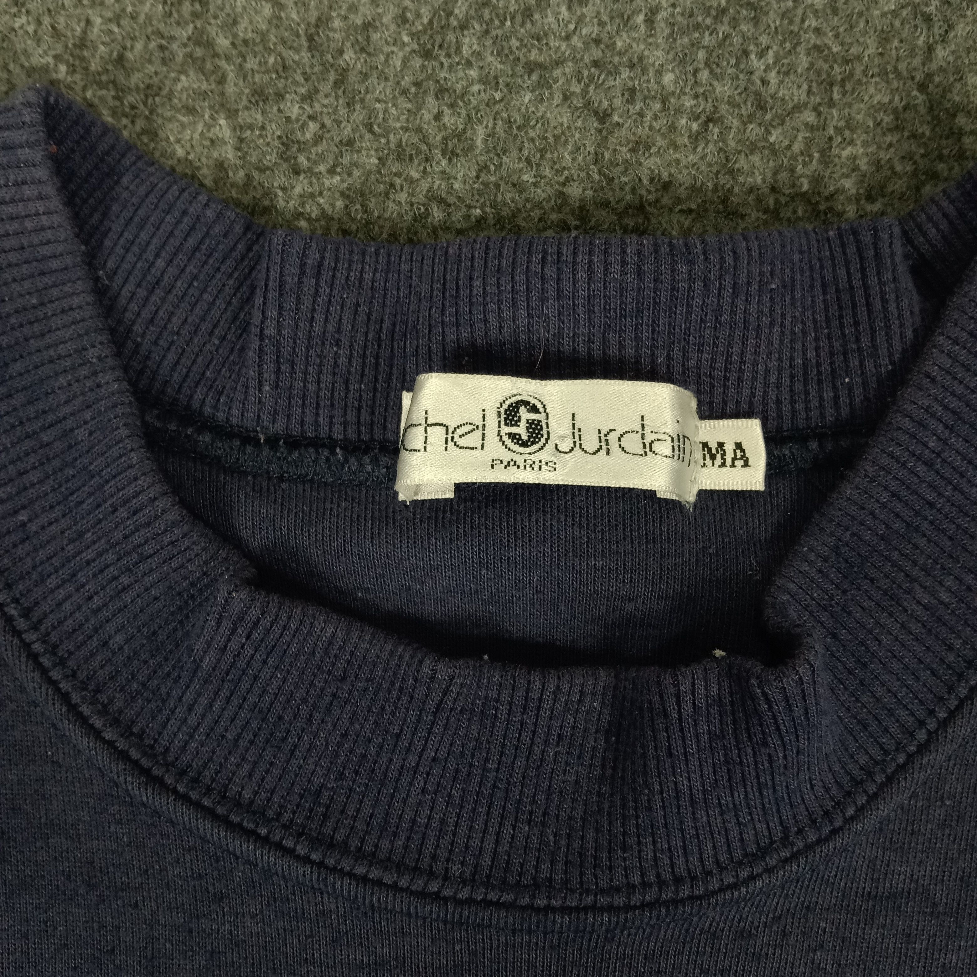 Vintage Michel Jurdain Paris Brand Sweatshirt Size US M / EU 48-50 / 2 - 3 Thumbnail