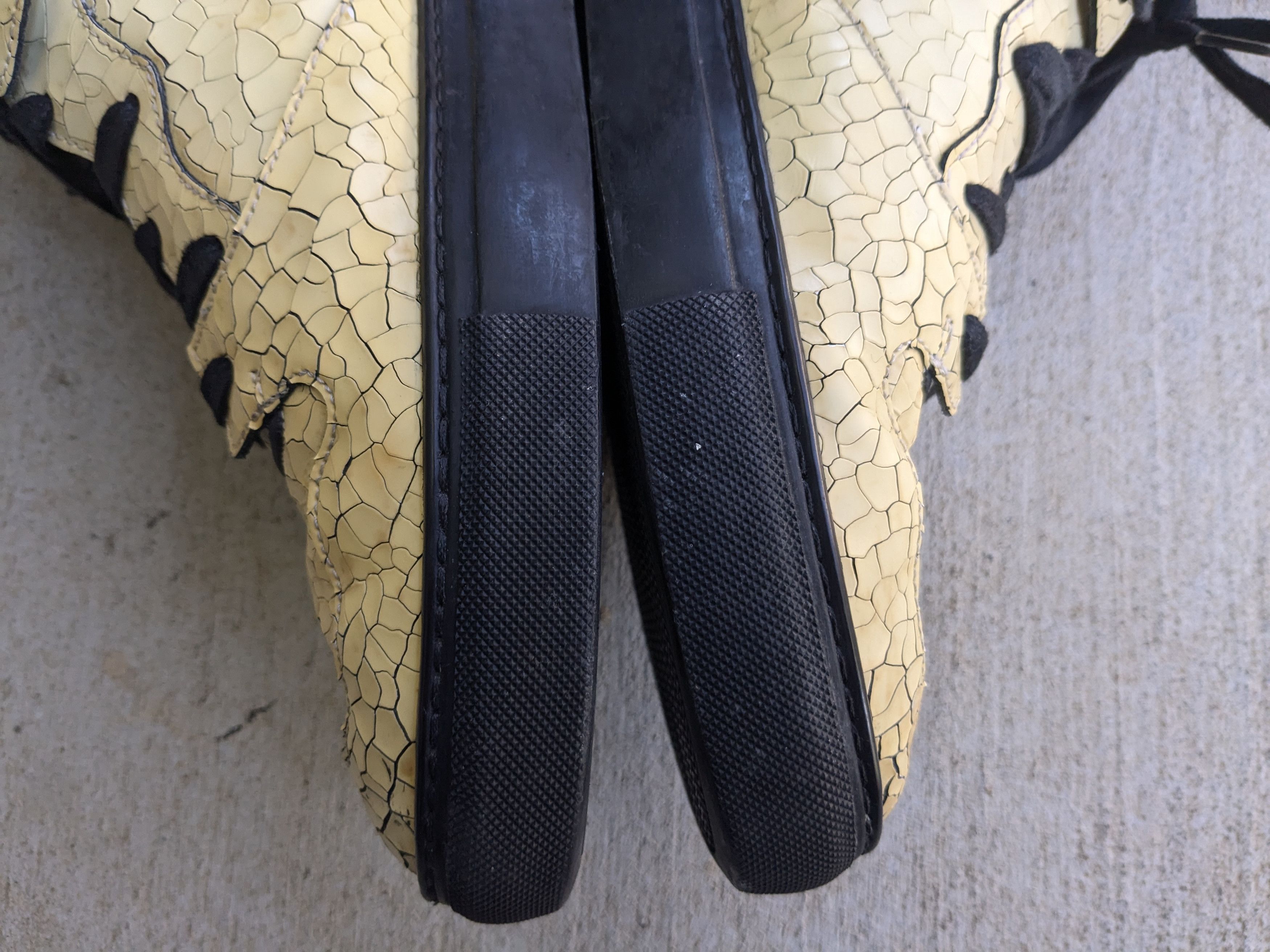 Balenciaga Balenciaga Arena Cream Black 10 Leather High Tops Size US 10 / EU 43 - 10 Thumbnail