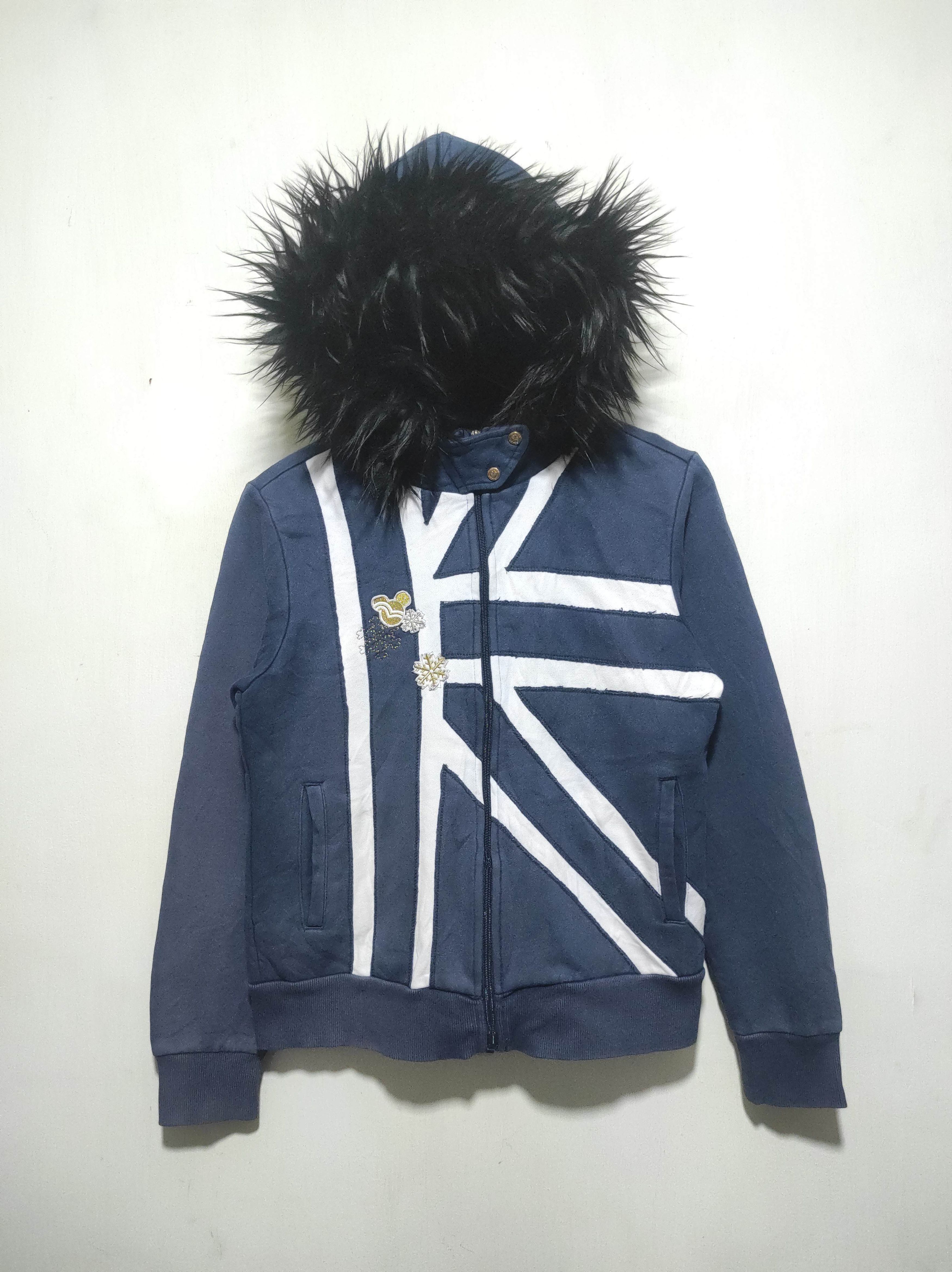 Disney Disney UK flag zip Fur Hoodie LGB IfSixWasNine style Size S / US 4 / IT 40 - 2 Thumbnail