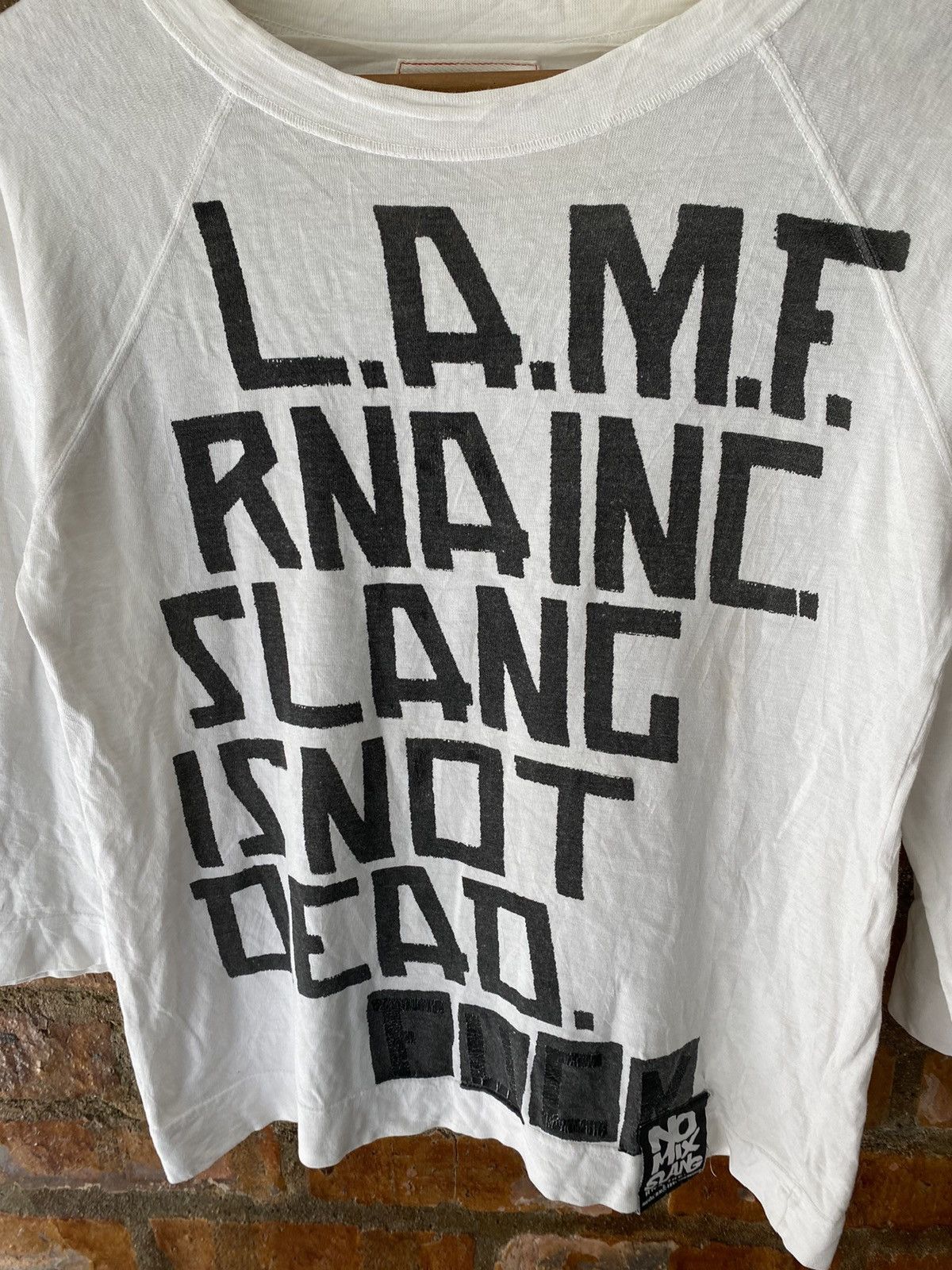 Japanese Brand 🔥Vintage RNA poem punk shirt Size US S / EU 44-46 / 1 - 4 Thumbnail