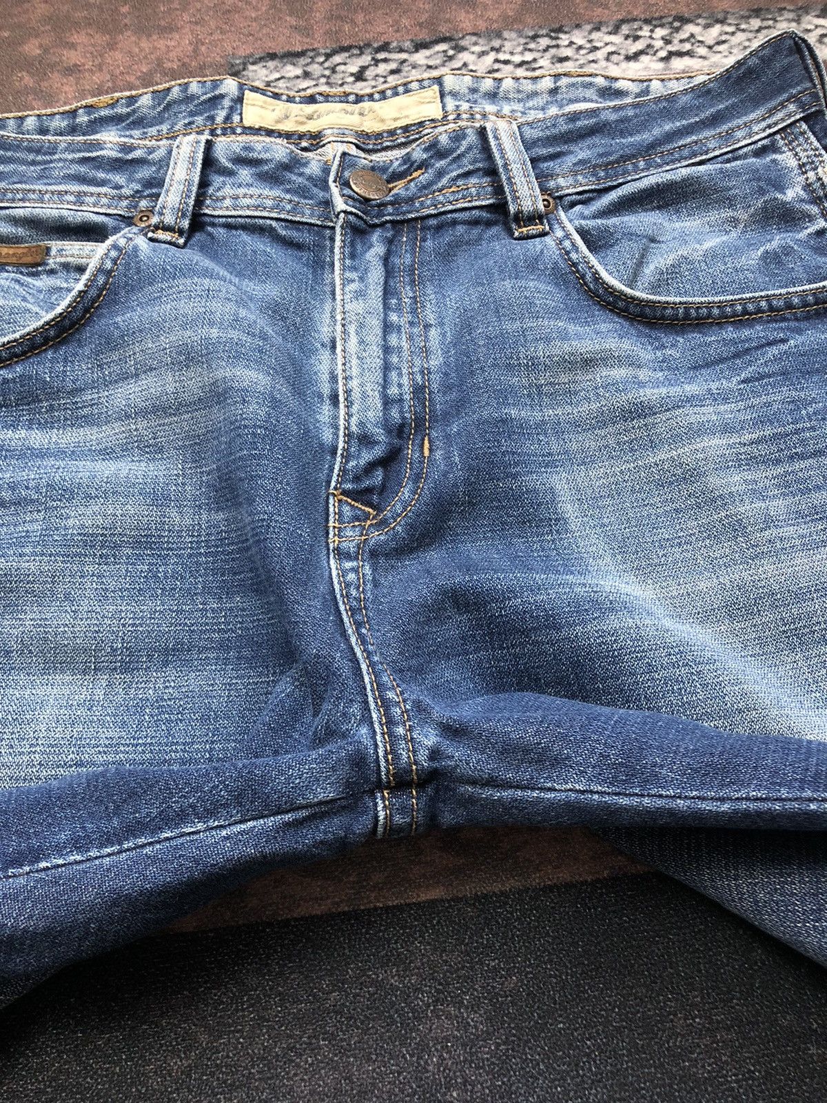 Vintage Vintage Wrangler Regular Fit Straight Jeans Size US 35 - 7 Thumbnail