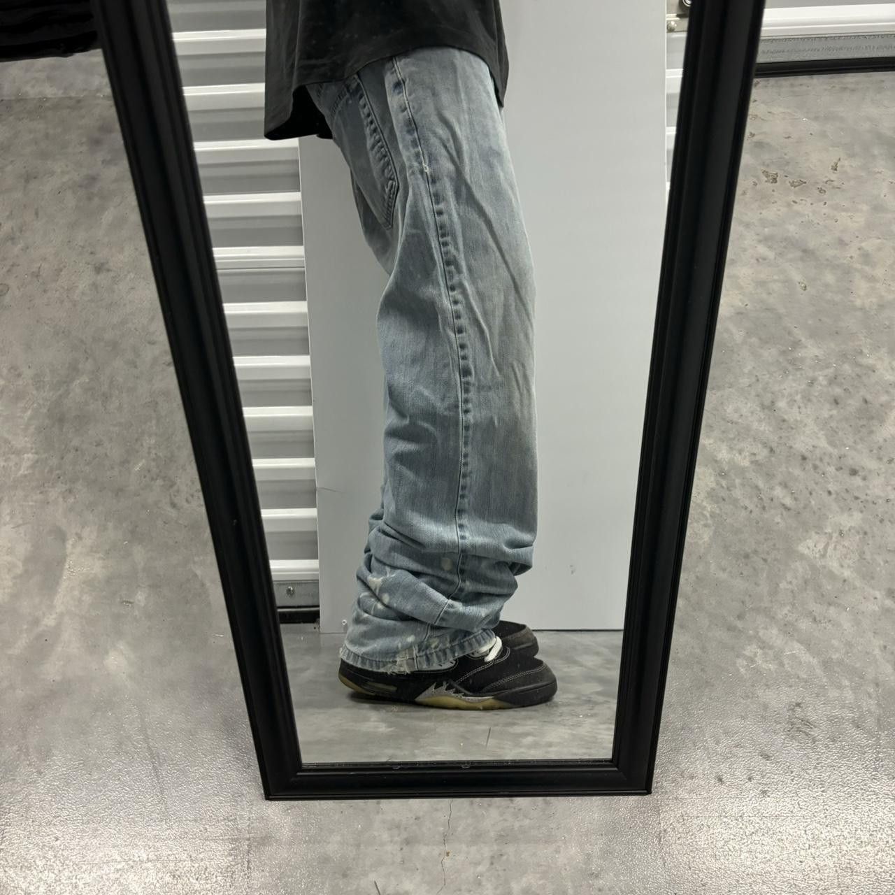 Japanese Brand × Vintage Crazy Vintage Y2K/2000s Baggy Light Wash Skater Denim Jeans! Size US 34 / EU 50 - 2 Thumbnail