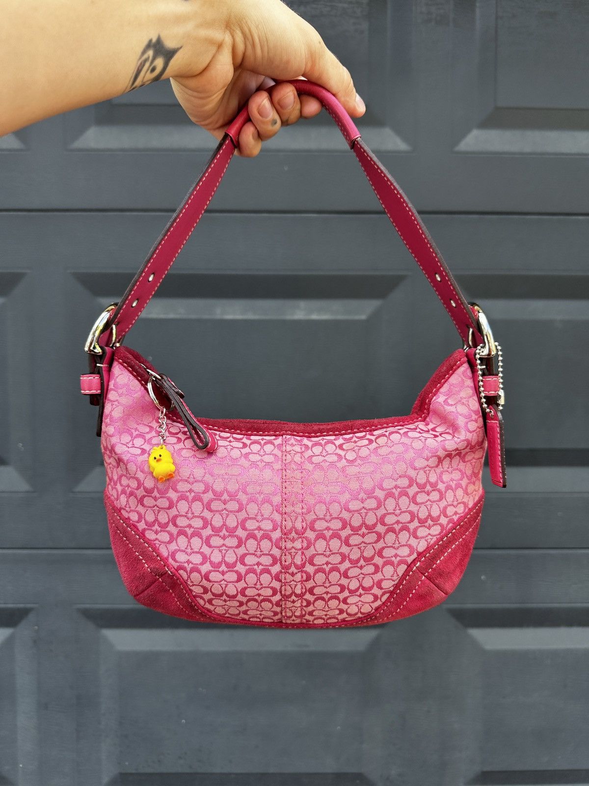 Coach good Pink Hobo bag