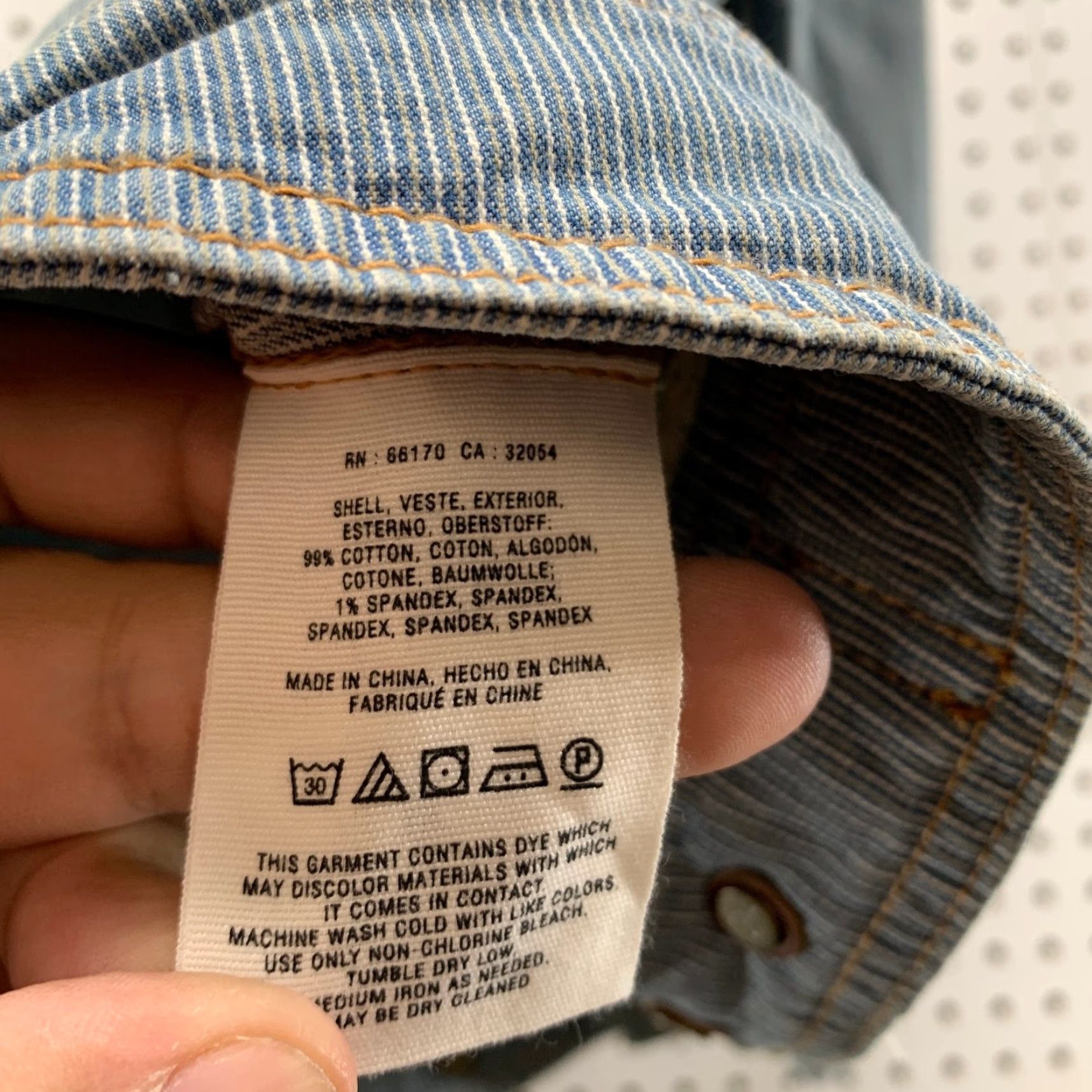 Vintage Pilcro Denim Jacket Womens Medium Blue Light Wash - Jacket - Pilcro - Denim - Blue - Casual - Women - M Size M / US 6-8 / IT 42-44 - 5 Thumbnail