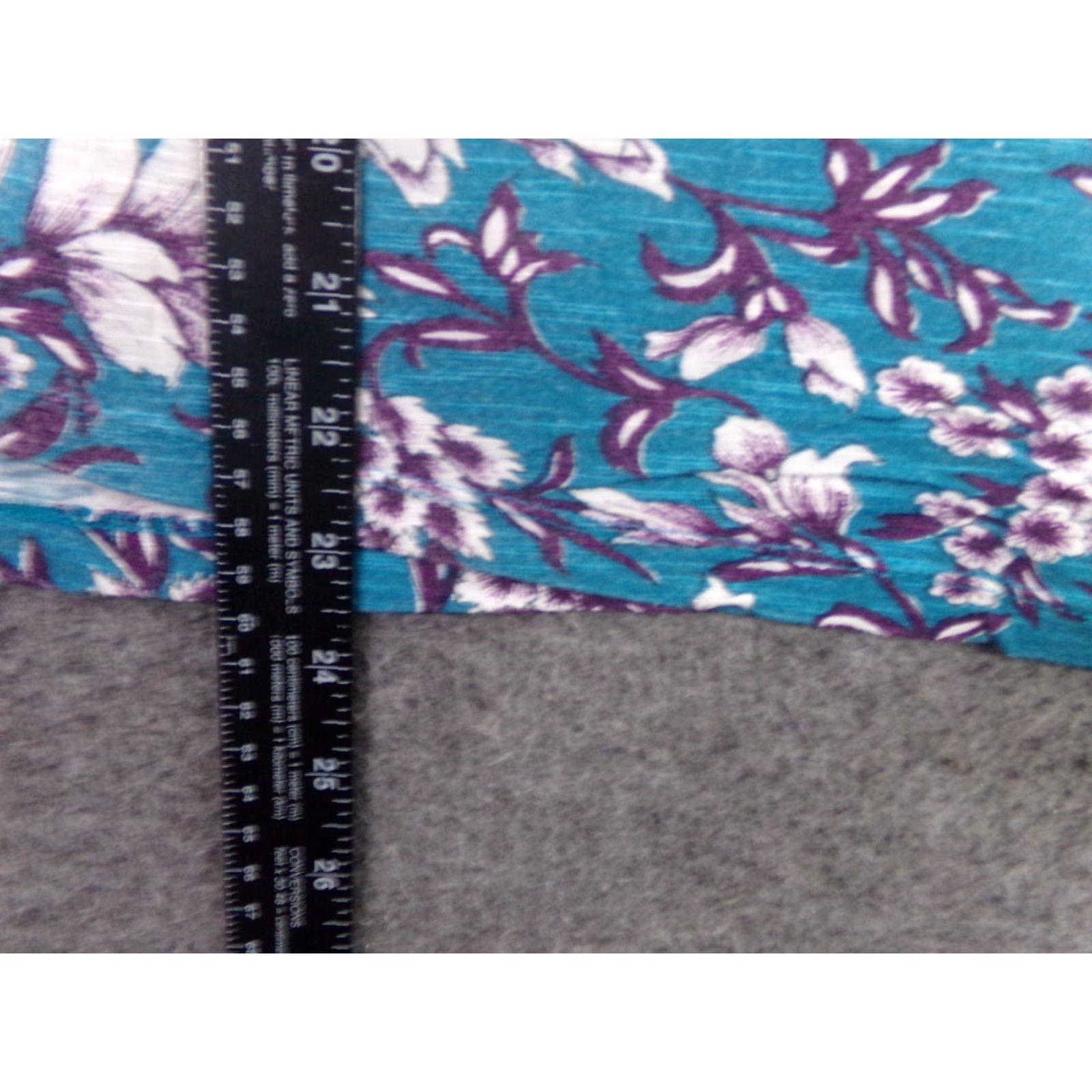Vintage NorthStyle Floral T-Shirt Women Small Blue Casual Summer Pullover Size S / US 4 / IT 40 - 5 Thumbnail