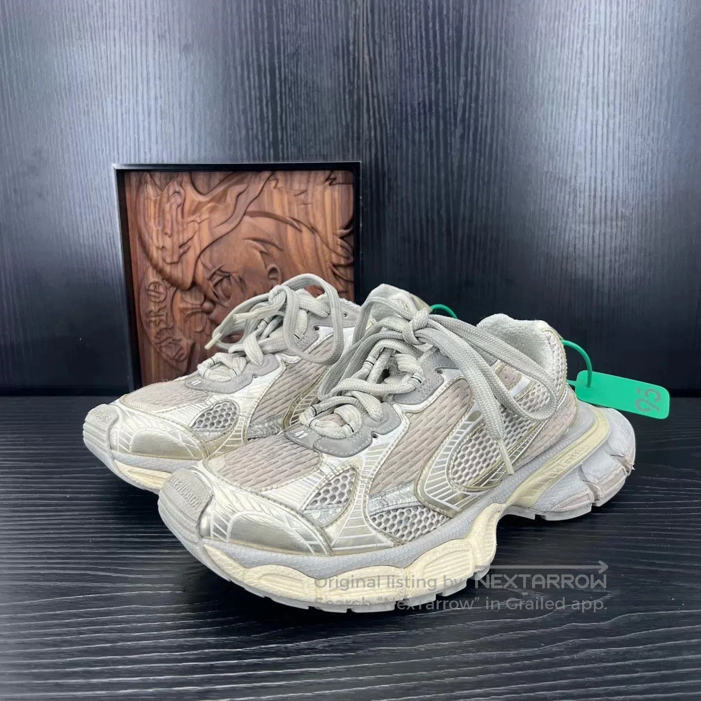 Balenciaga Multi Color Low Top Sneakers Size 8. Size US 8 / EU 41 - 1 Thumbnail