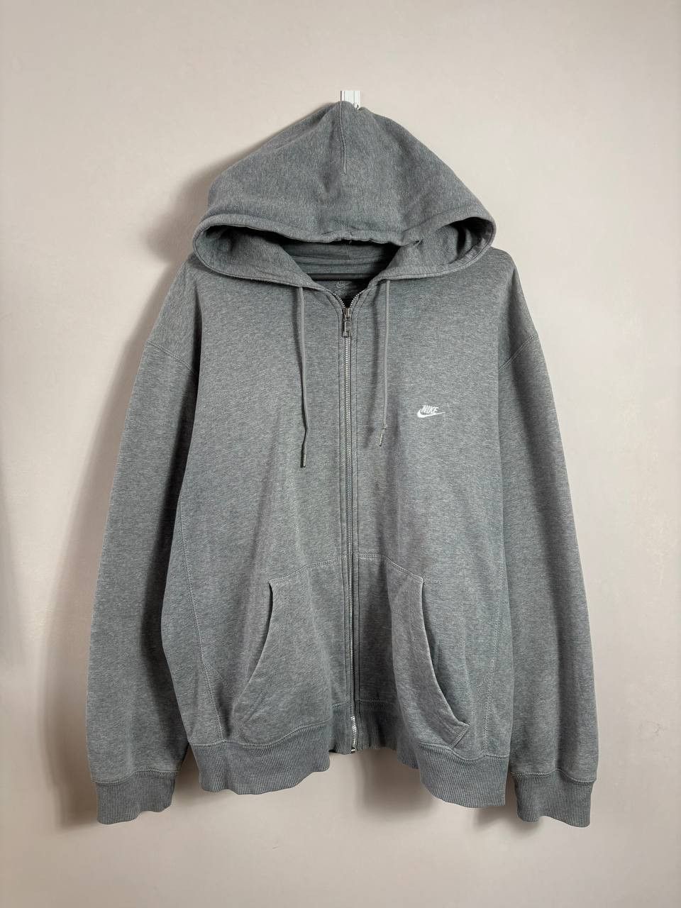 Nike Nike Baggy Oversized Bazed Gray Hoodie Size US XL / EU 56 / 4 - 3 Thumbnail