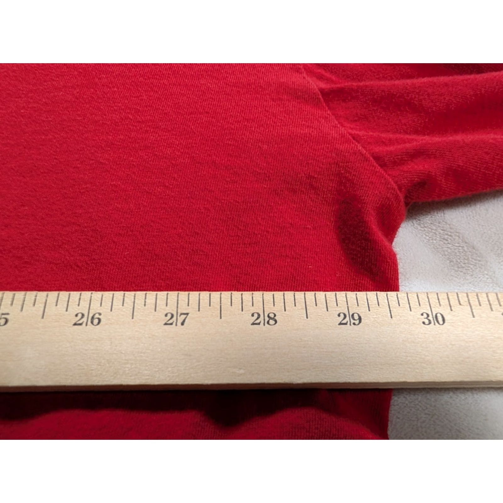 Spell VINTAGE Girbaud T-Shirt Mens 4XL Graffiti 90s Street Shirt Long Sleeve Red Cotton Knit Crew Neck NYC Hip Hop Paris United States Mens Size US XXL / EU 58 / 5 - 7 Thumbnail