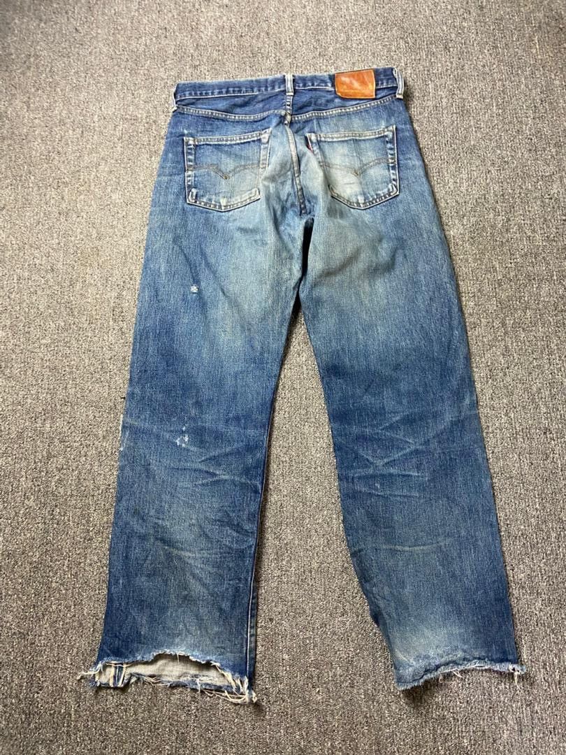 Levi's Levis Strauss Co. 503B Distressed Jeans (197) Size US 32 / EU 48 - 2 Thumbnail