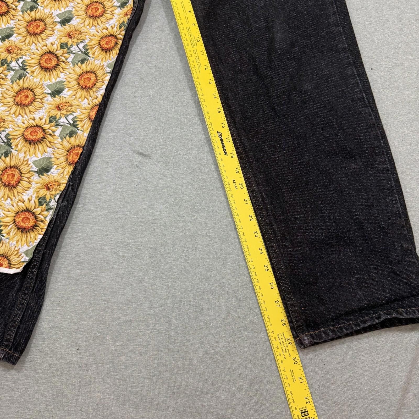 Calvin Klein Calvin Klein Black Jeans Sunflower Easy Fit Black Mens 33x32 Size US 33 - 9 Thumbnail